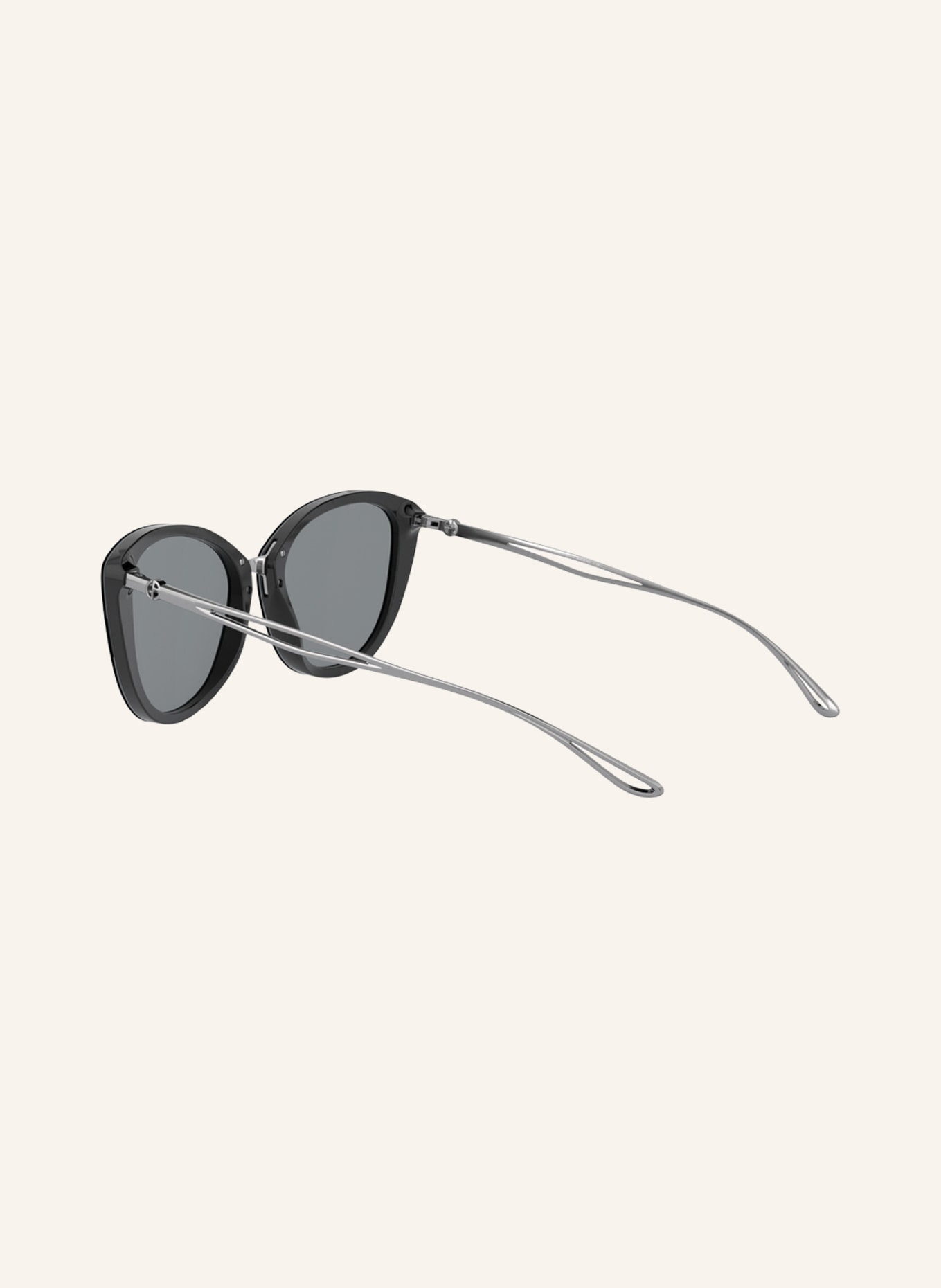 EMPORIO ARMANI Sunglasses AR 8123, Color: 500187 - BLACK/ SILVER MIRRORED (Image 4)