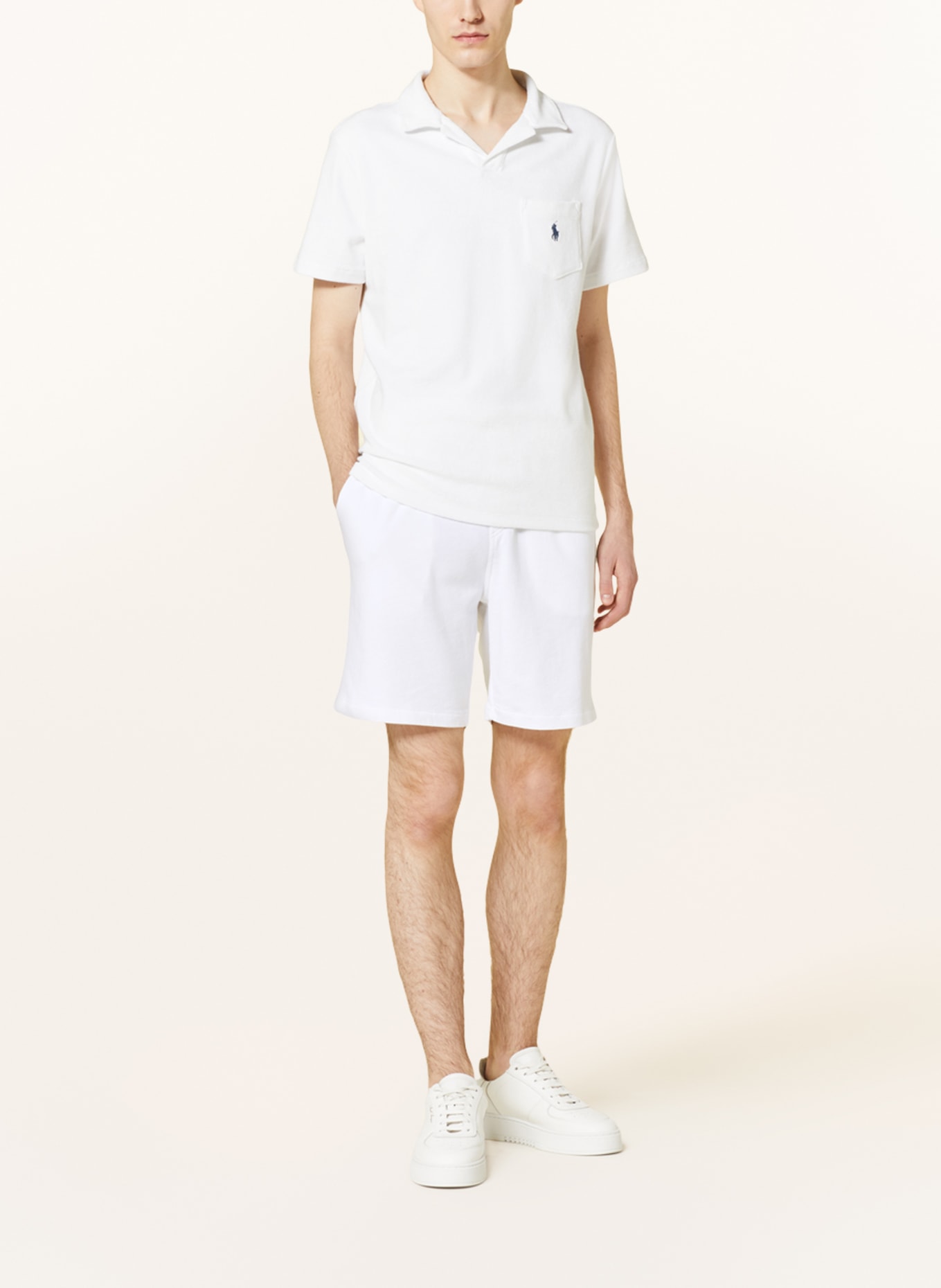POLO RALPH LAUREN Sweat shorts, Color: WHITE (Image 2)