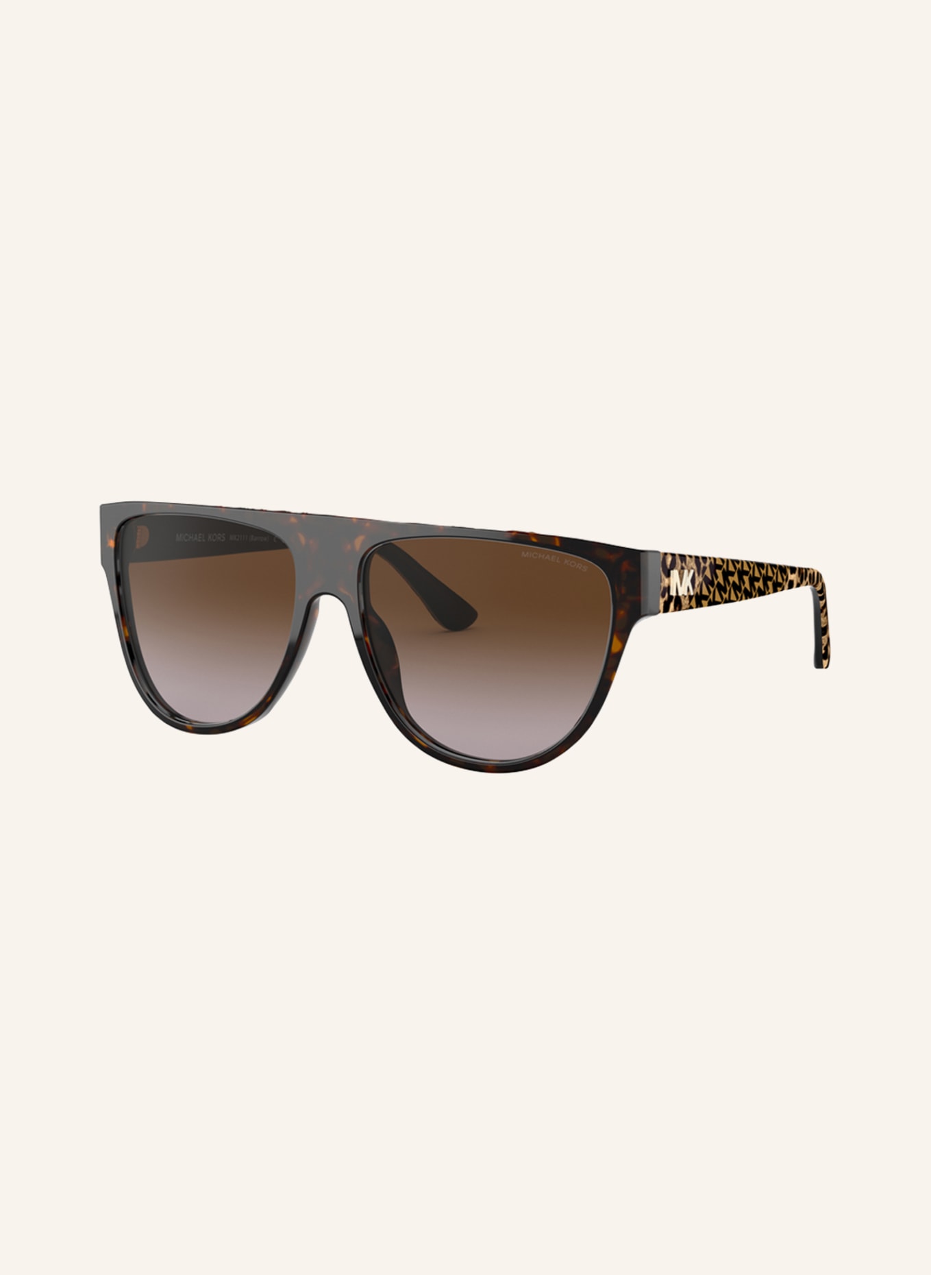 MICHAEL KORS Sunglasses BARROW MK2111 , Color: 300613 - HAVANA/BROWN GRADIENT (Image 1)