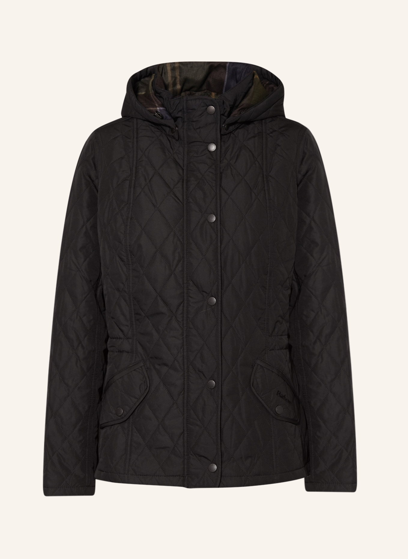 Barbour Quilted jacket MILLFIRE, Color: BLACK (Image 1)