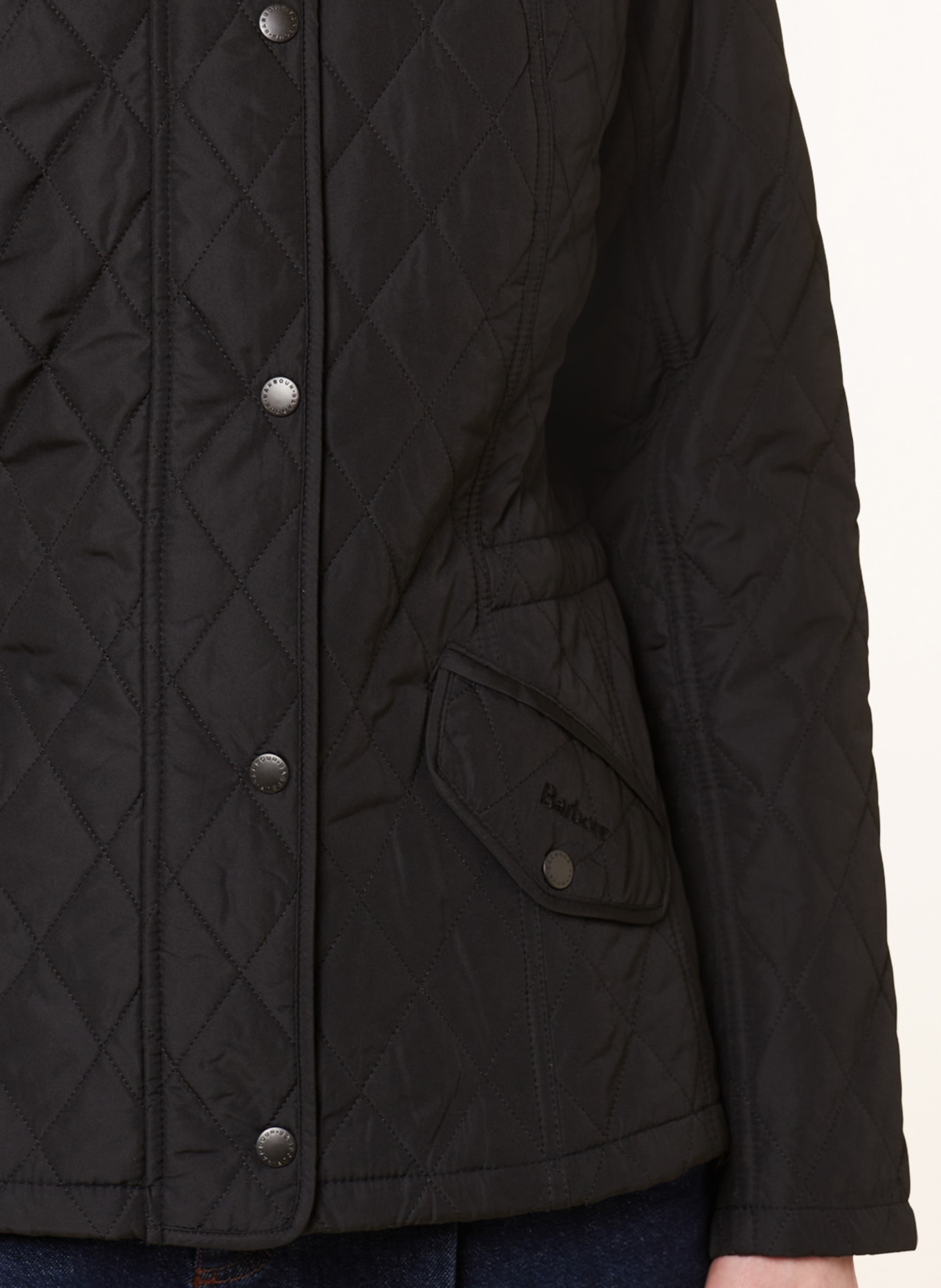 Barbour Quilted jacket MILLFIRE, Color: BLACK (Image 5)