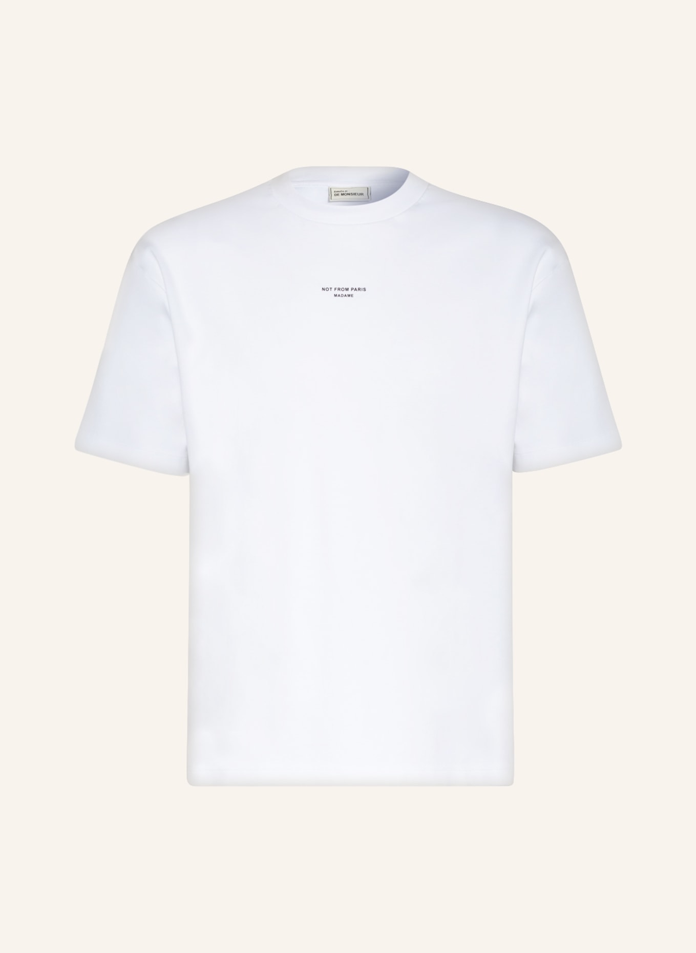 DRÔLE DE MONSIEUR T-shirt PERM , Color: WHITE (Image 1)