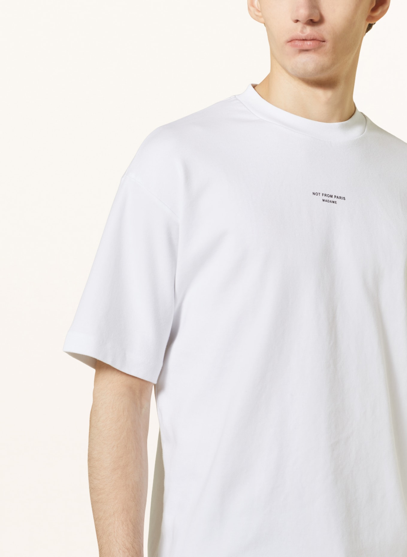 DRÔLE DE MONSIEUR T-shirt PERM , Color: WHITE (Image 4)