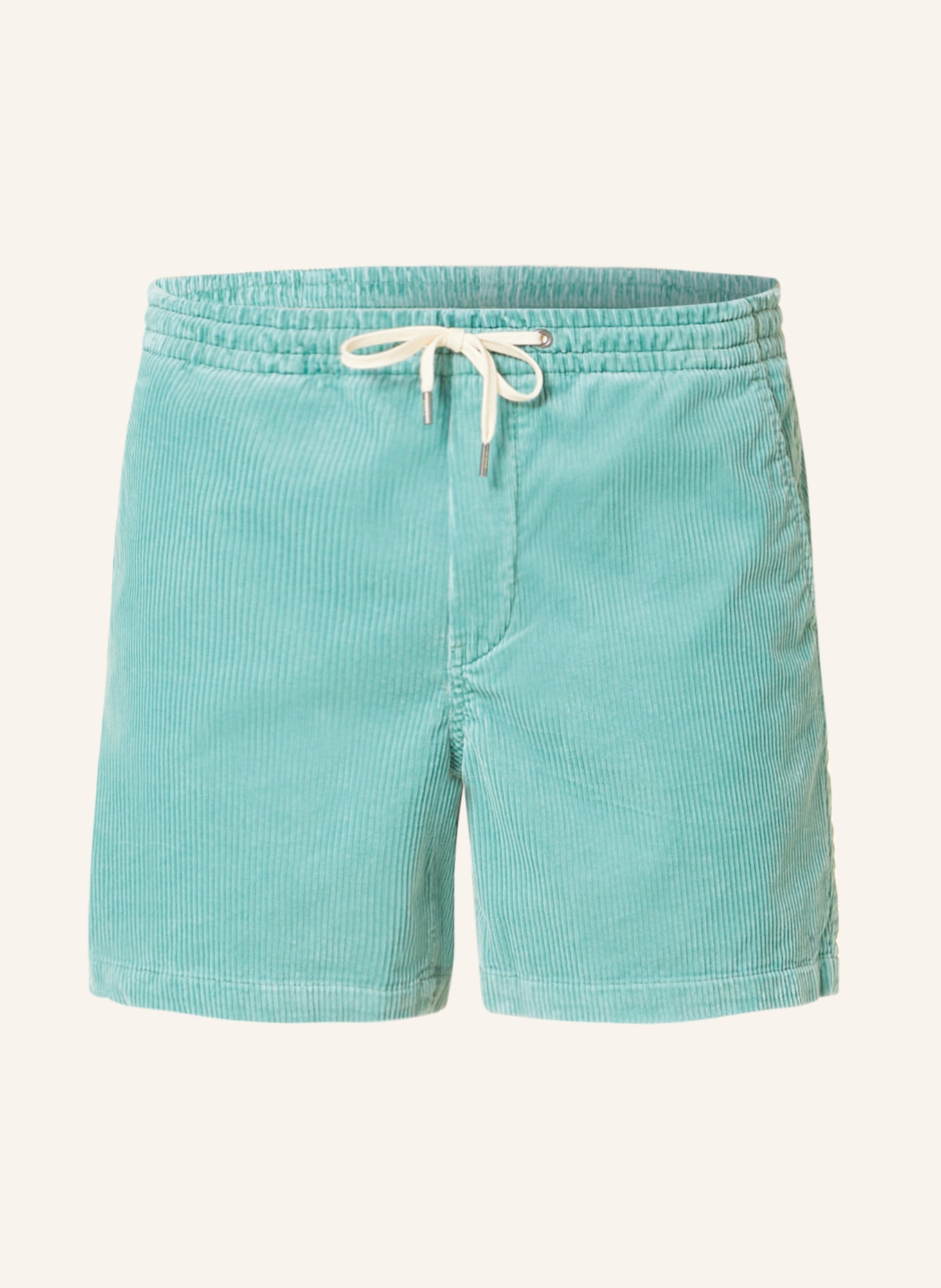 POLO RALPH LAUREN Cord-Shorts Classic Fit, Farbe: GRÜN (Bild 1)