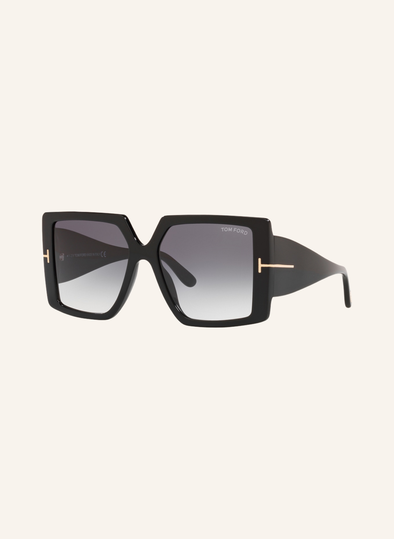 TOM FORD Sunglasses TR001210, Color: 1330L3 - BLACK/ GRAY GRADIENT (Image 1)