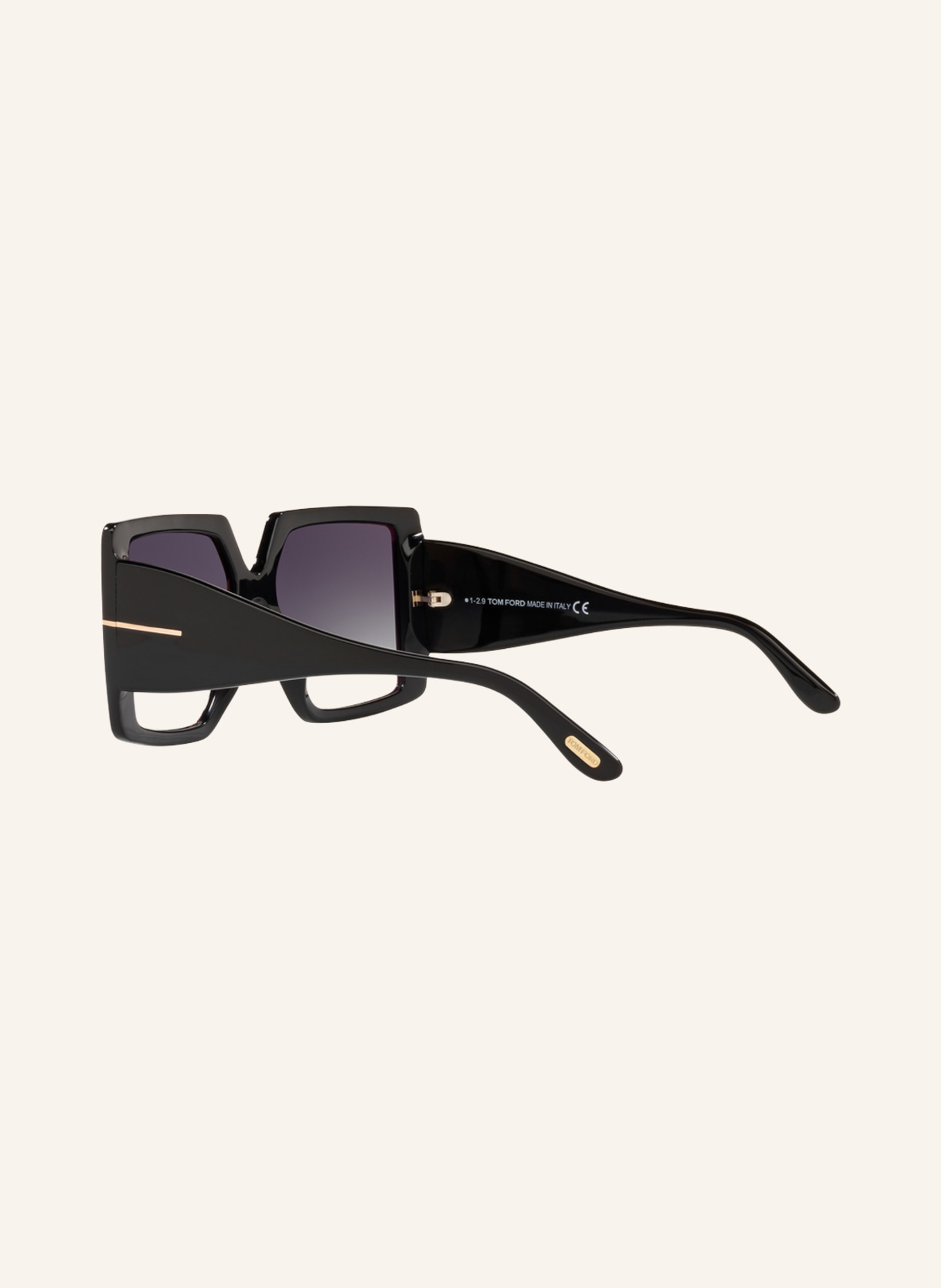 TOM FORD Sunglasses TR001210, Color: 1330L3 - BLACK/ GRAY GRADIENT (Image 4)