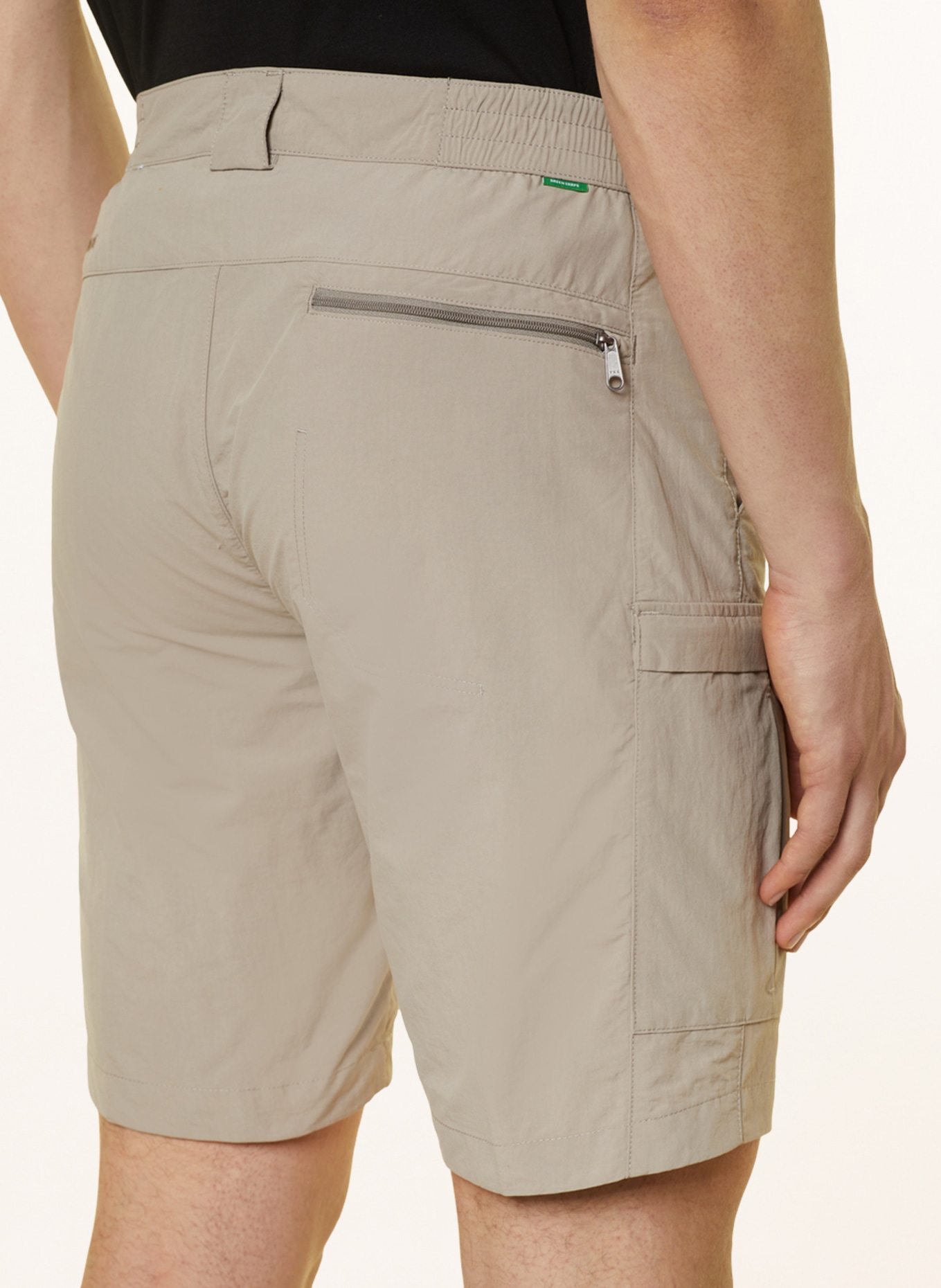 VAUDE Outdoorové šortky FARLEY V s UV ochranou 50+, Barva: BÉŽOVÁ (Obrázek 6)