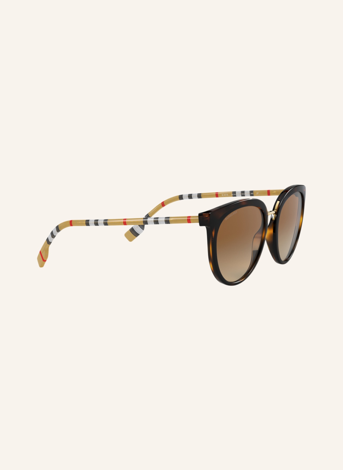 BURBERRY Sunglasses BE4316, Color: 3854T5 - HAVANA/ BROWN GRADIENT (Image 3)