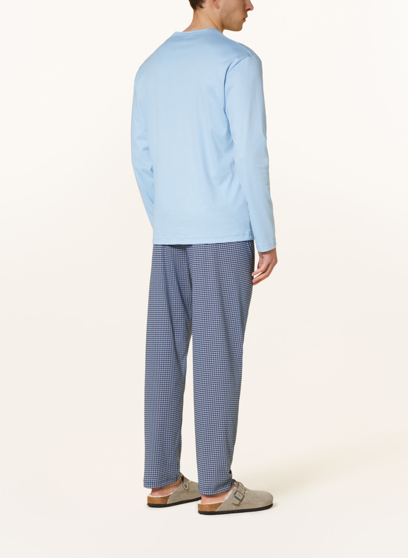 CALIDA Schlafanzug RELAX CHOICE, Farbe: HELLBLAU/ DUNKELBLAU (Bild 3)