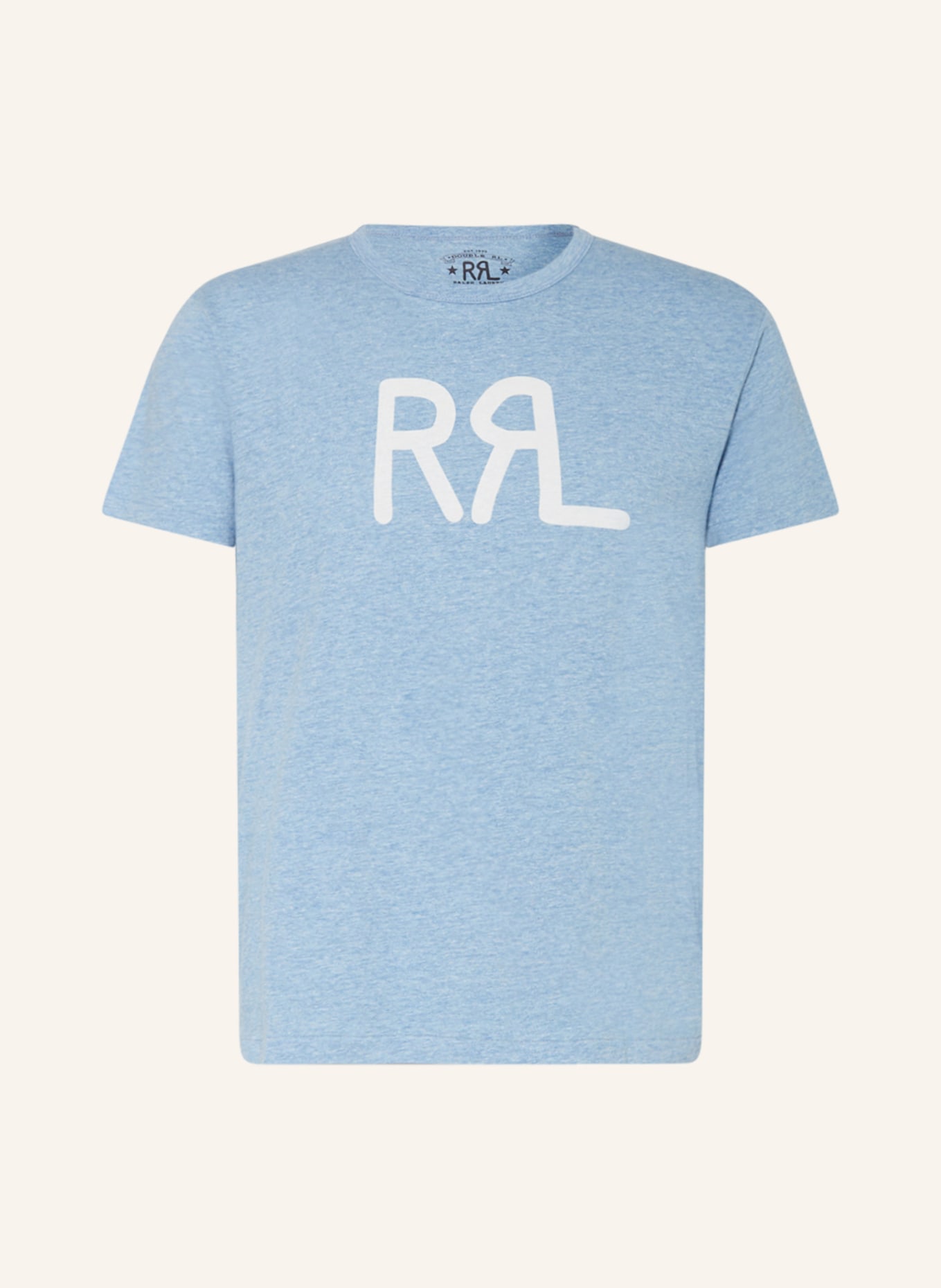 RRL T-shirt, Color: LIGHT BLUE (Image 1)