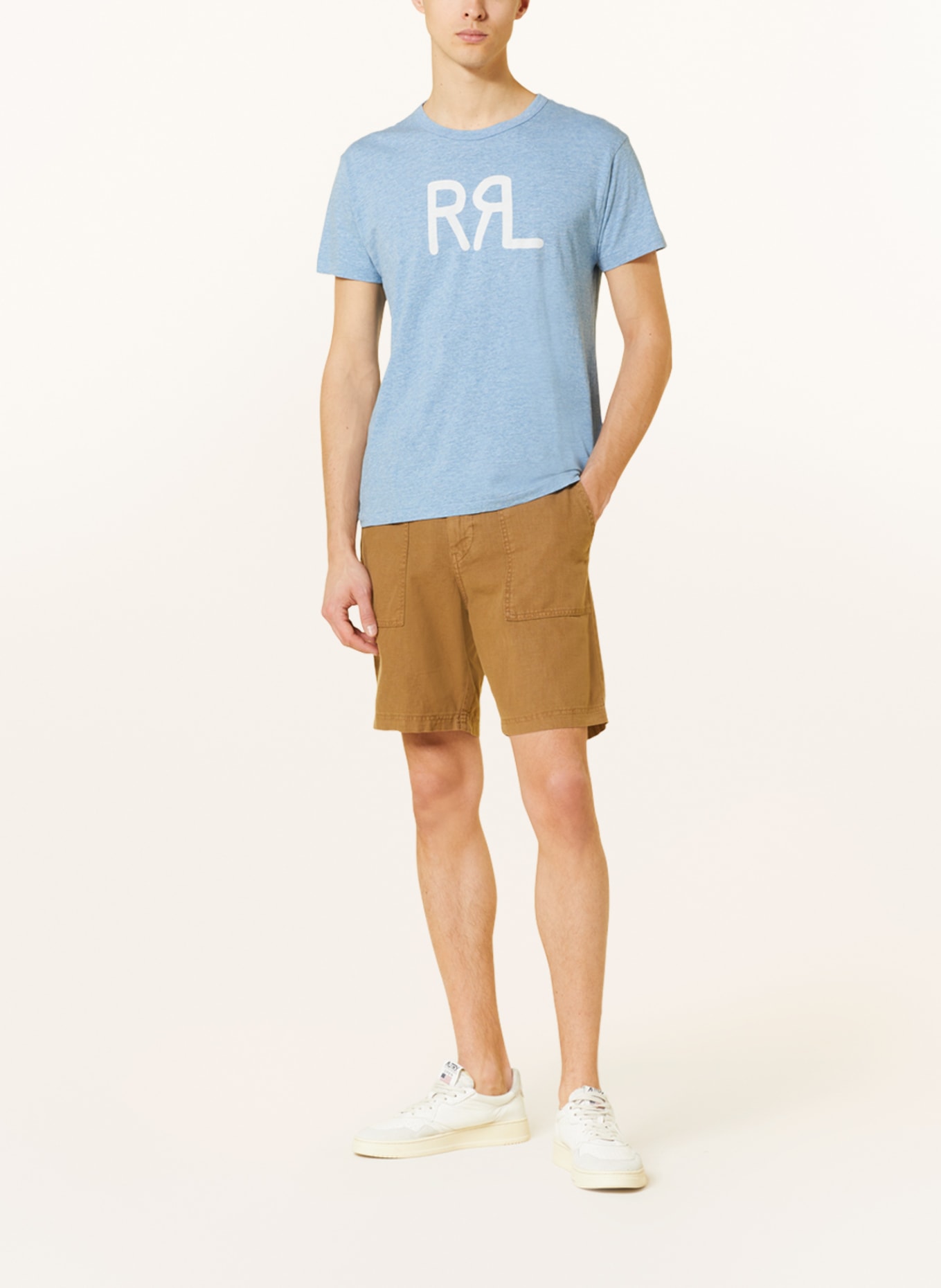 RRL T-shirt, Kolor: JASNONIEBIESKI (Obrazek 2)