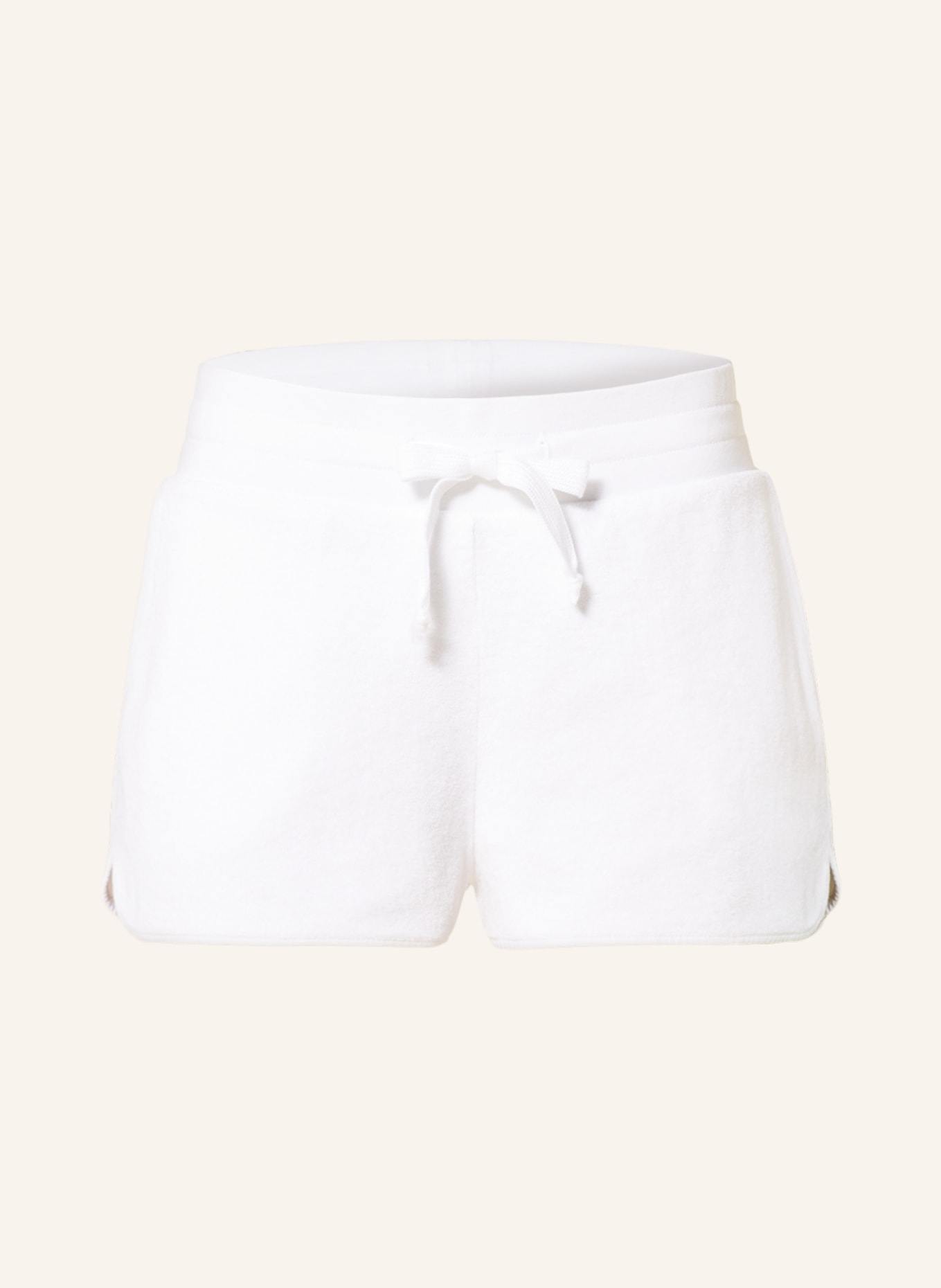 Juvia Terry shorts , Color: WHITE (Image 1)