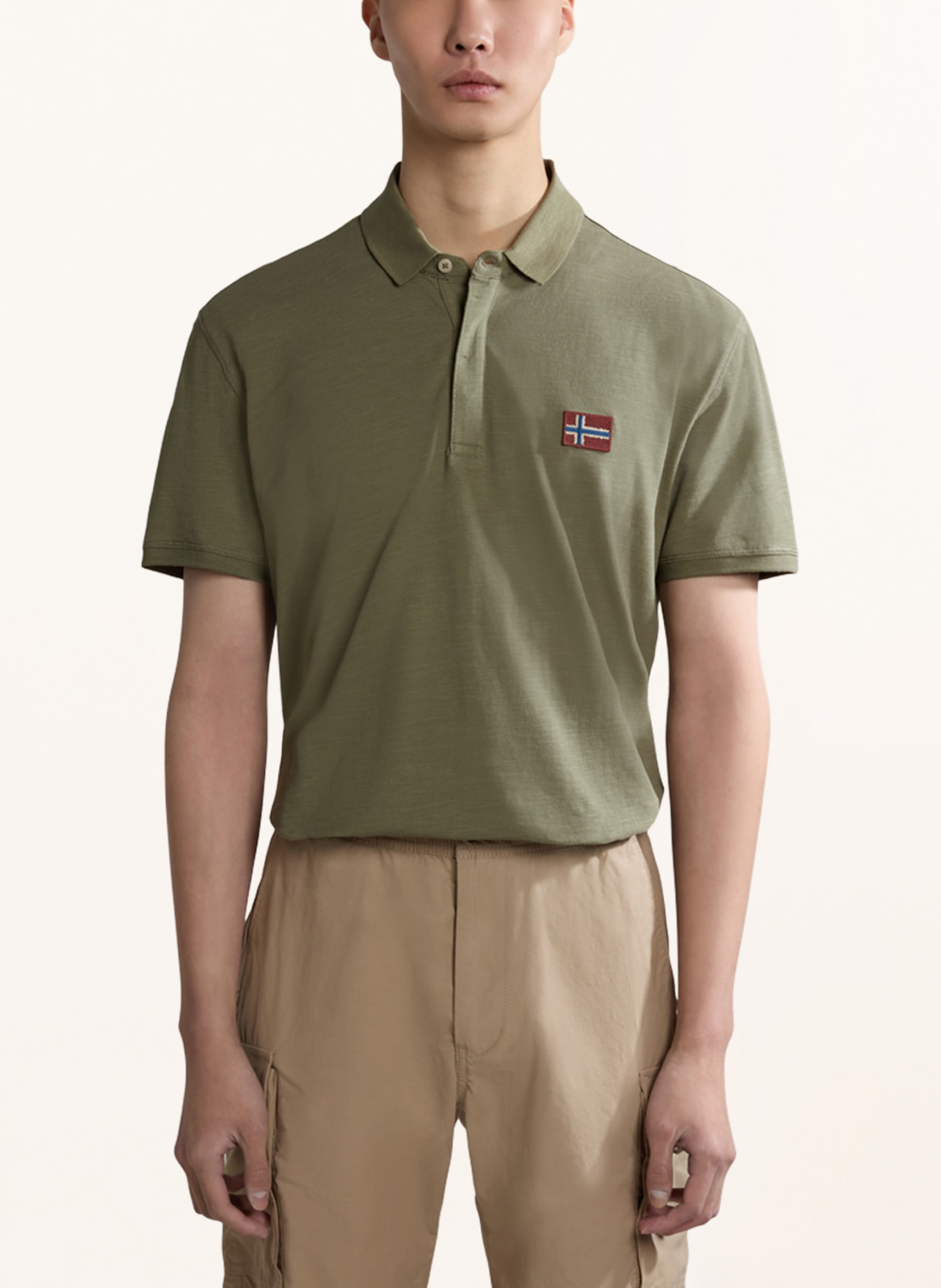 NAPAPIJRI Piqué-Poloshirt EBEA , Farbe: OLIV (Bild 2)