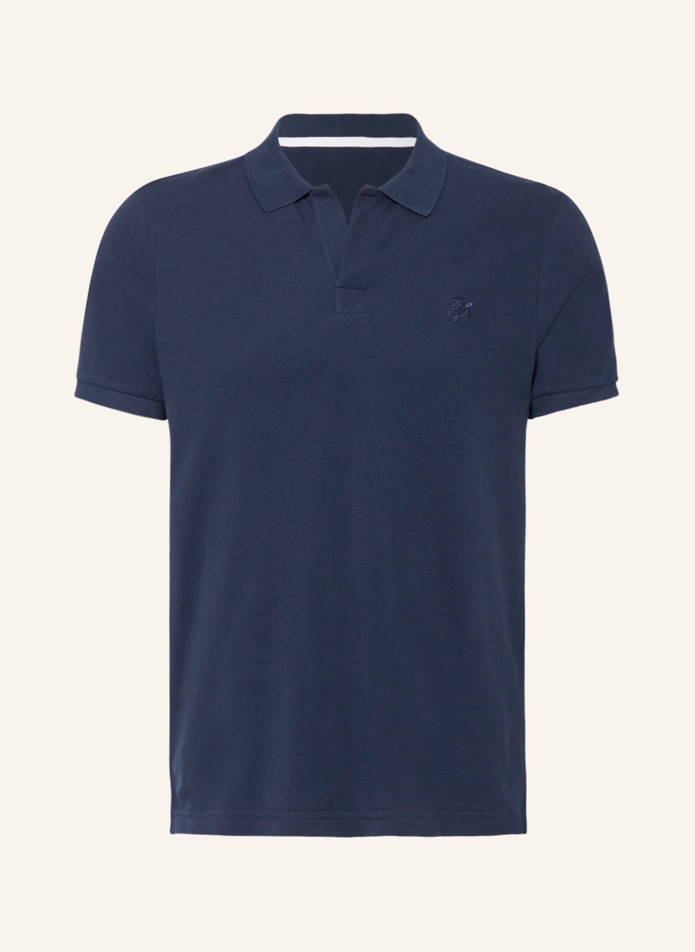 VILEBREQUIN Piqué polo shirt, Color: DARK BLUE (Image 1)