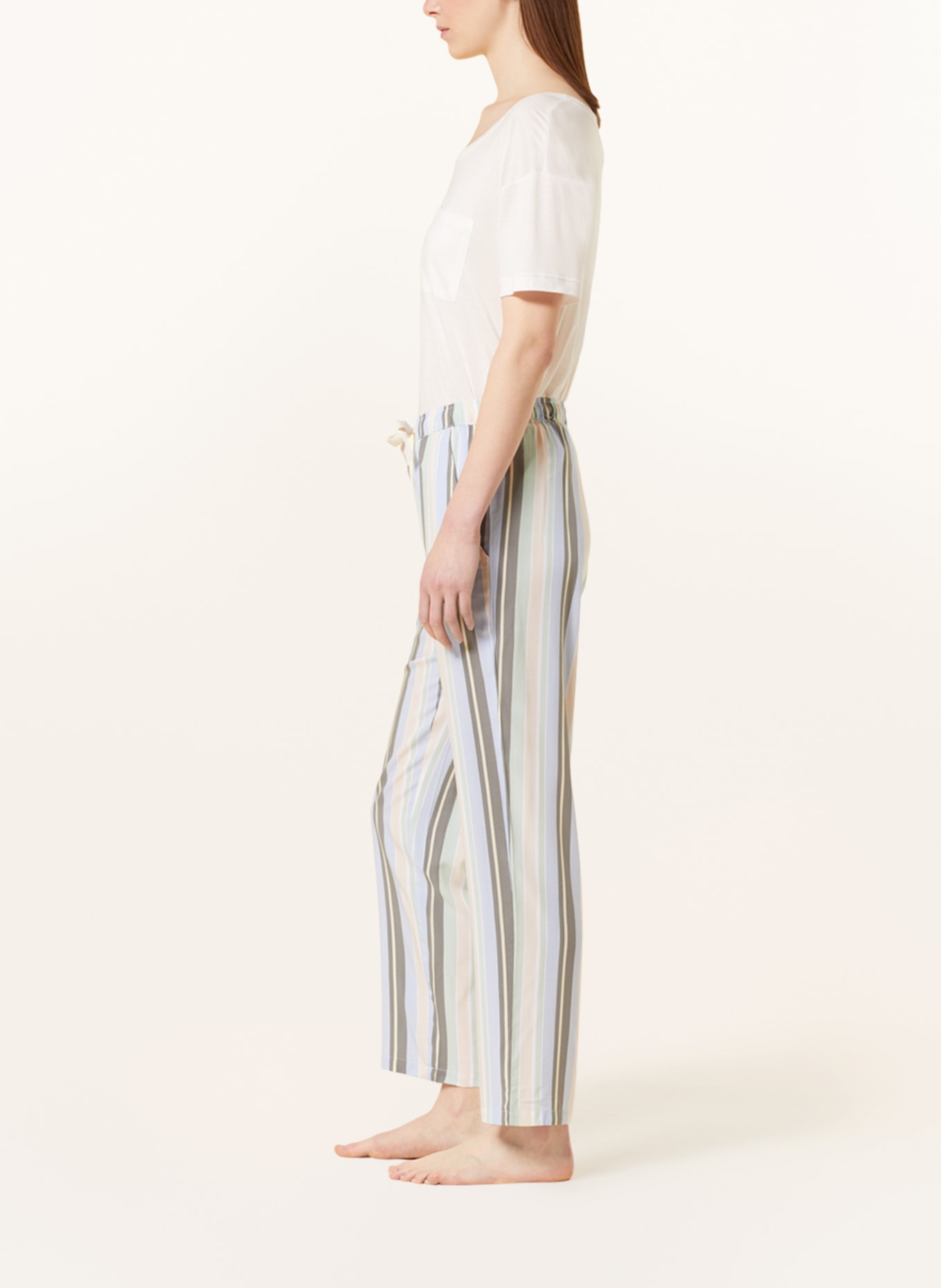 SCHIESSER Spodnie od piżamy MIX+RELAX, Kolor: JASNOZIELONY/ JASNONIEBIESKI (Obrazek 4)