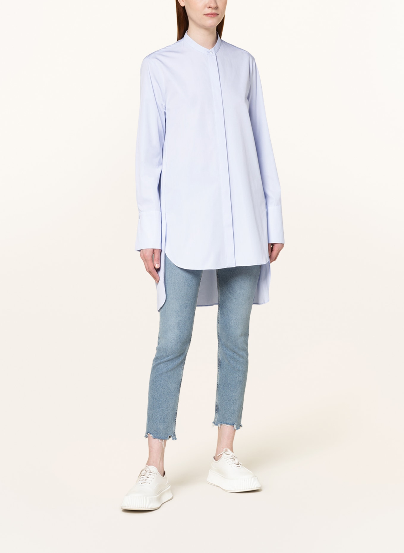 EVA MANN Oversized blouse BERIT WINSTON, Color: LIGHT BLUE (Image 2)