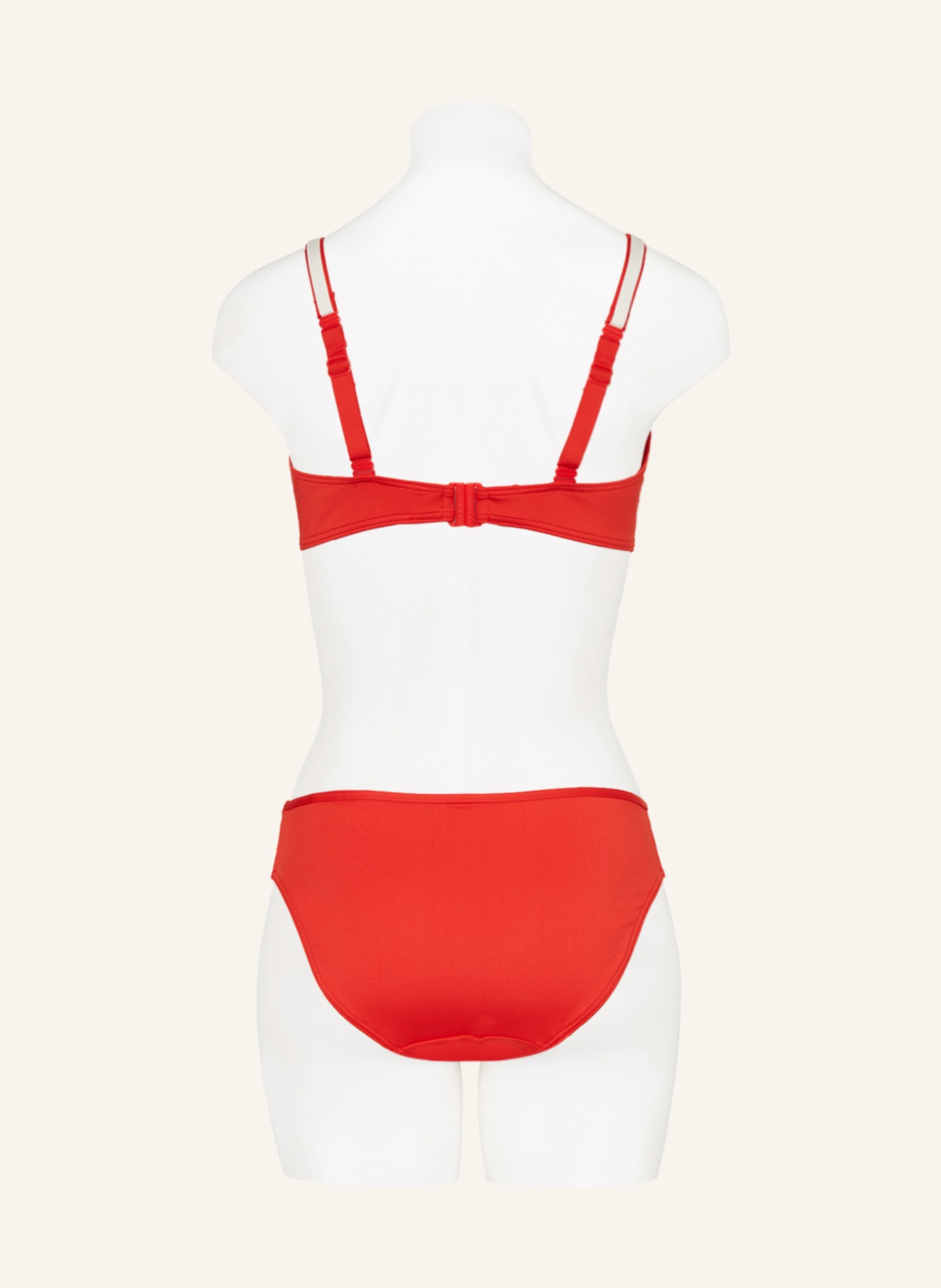 PrimaDonna Bügel-Bikini-Top ISTRES, Farbe: ROT/ WEISS (Bild 3)