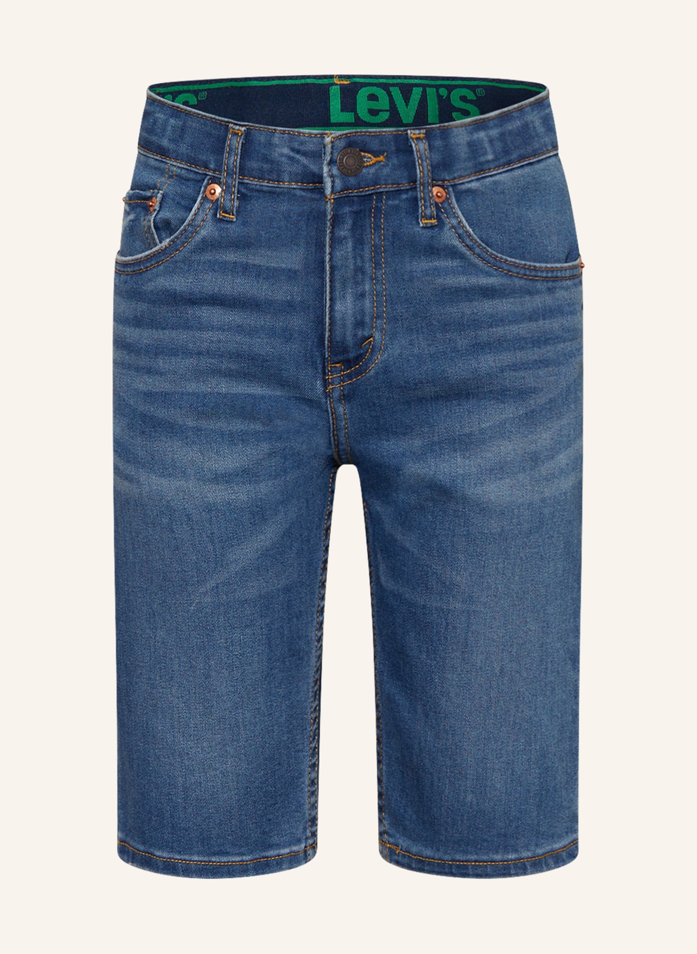Levi's® Jeansshorts, Farbe: BLAU (Bild 1)