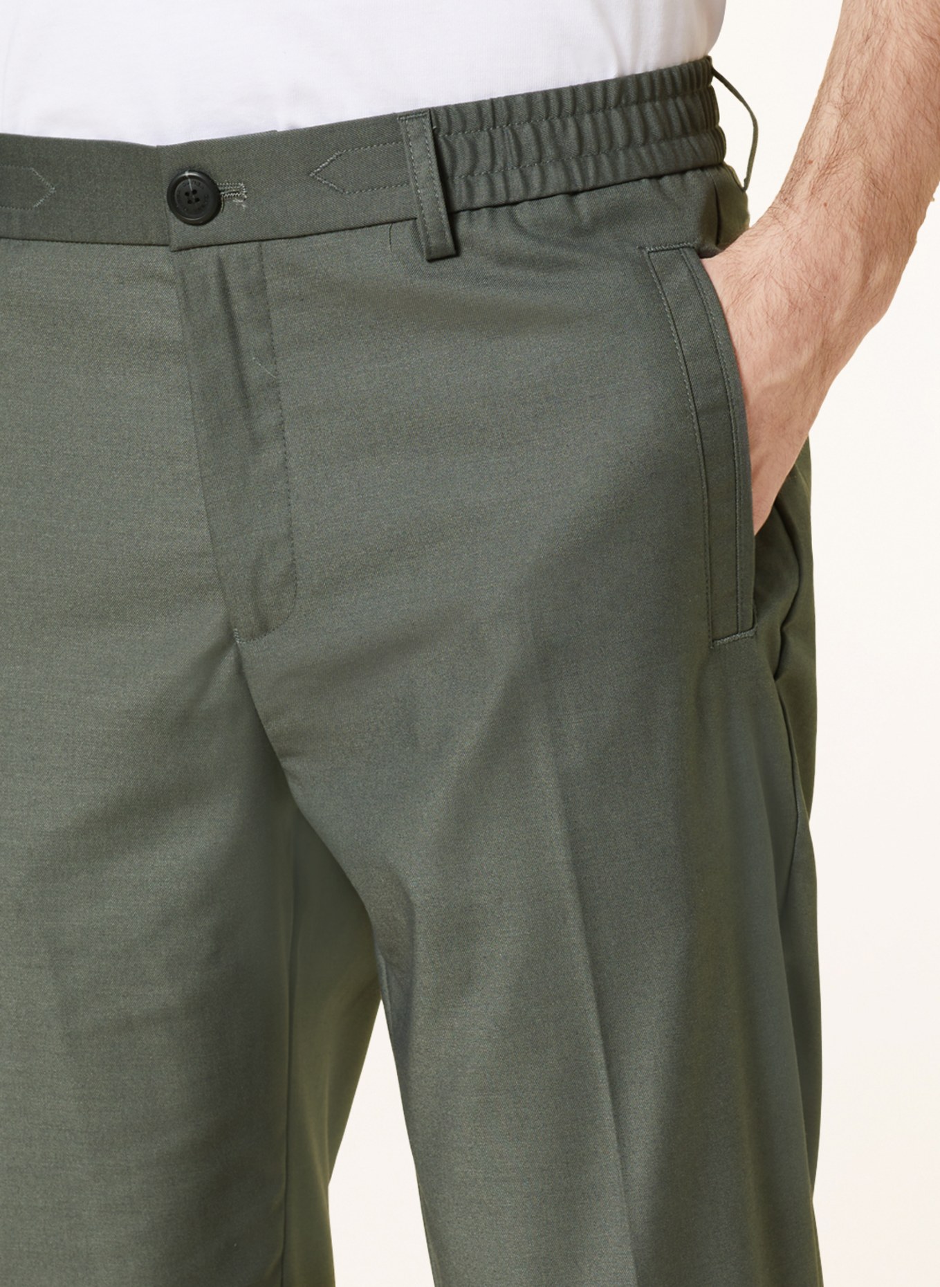 GABBA Chino kalhoty MONZA Regular Fit, Barva: ŠEDÁ (Obrázek 5)