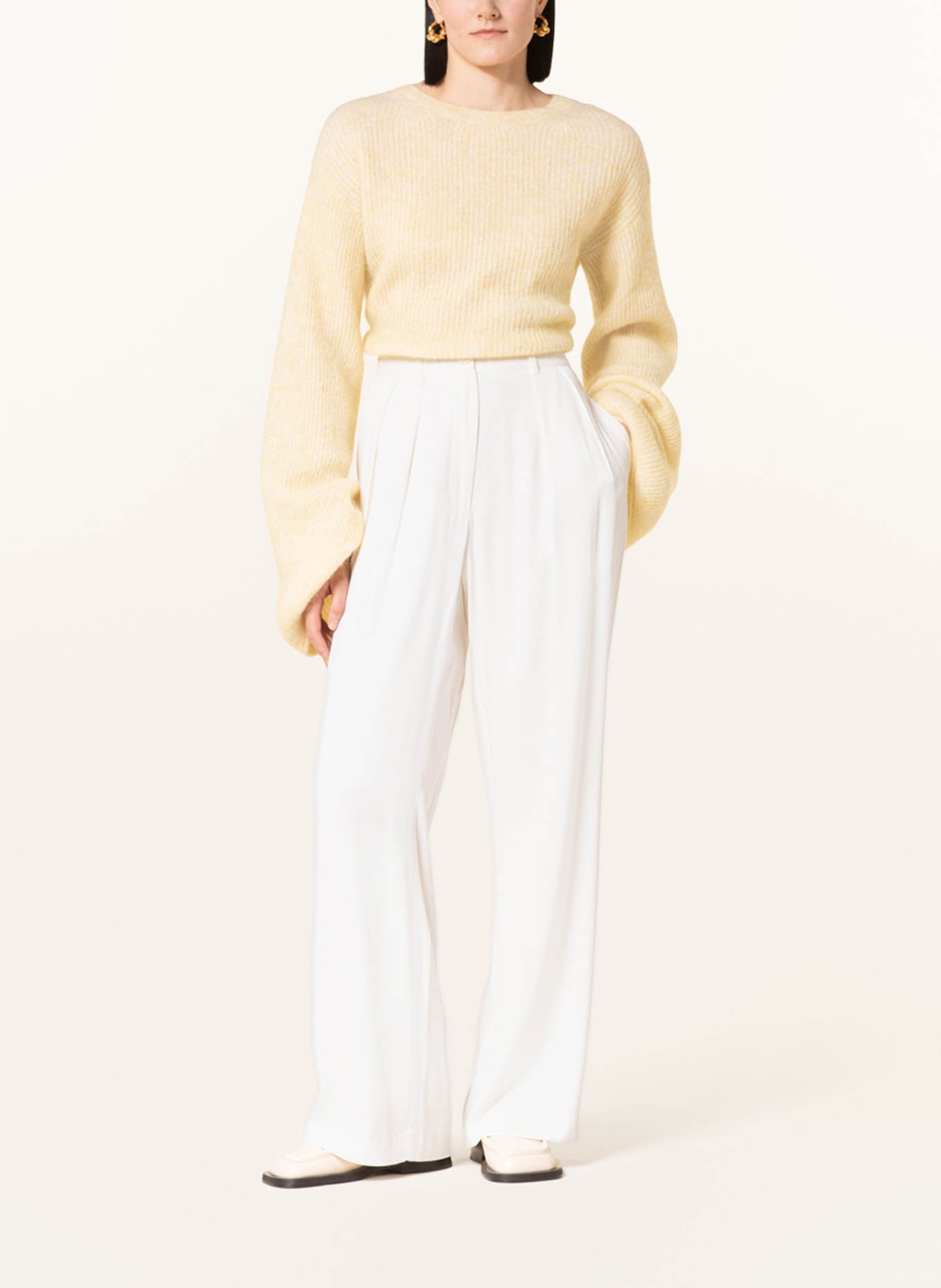 black palms Marlene kalhoty FELICIA: KRÉMOVÁ