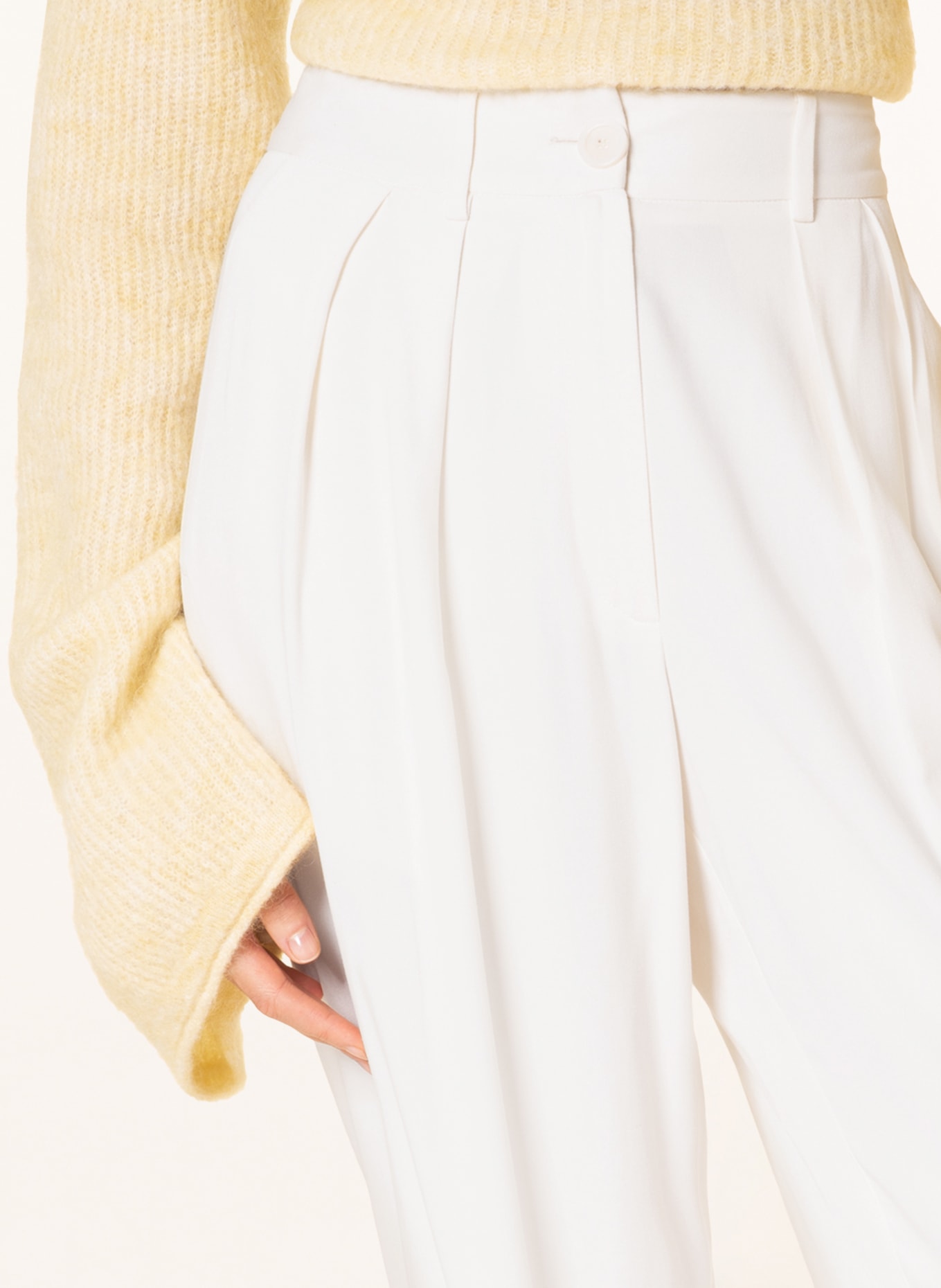 black palms Marlene kalhoty FELICIA: KRÉMOVÁ