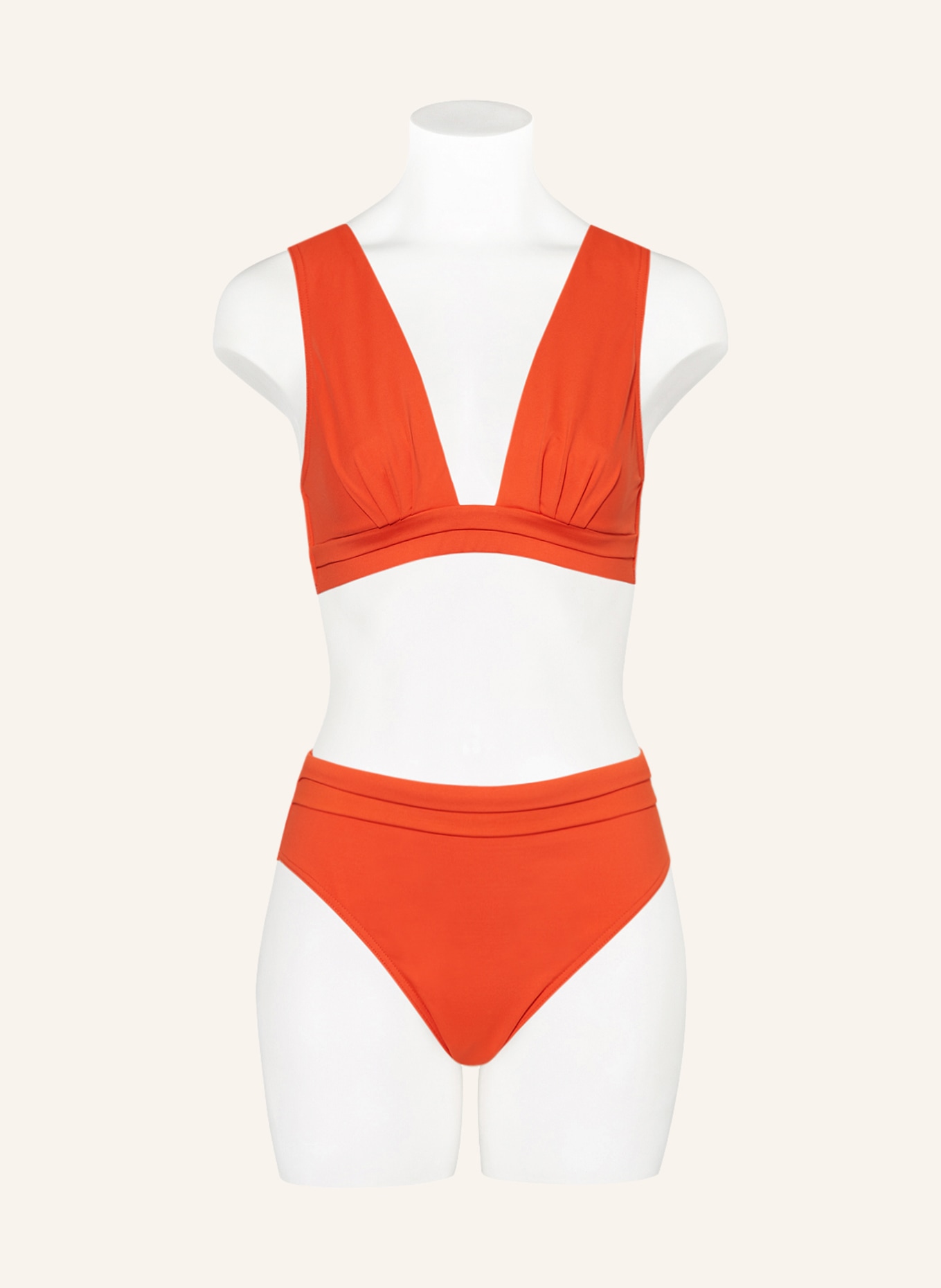 IODUS Bralette bikini MAIDER, Color: RED (Image 2)