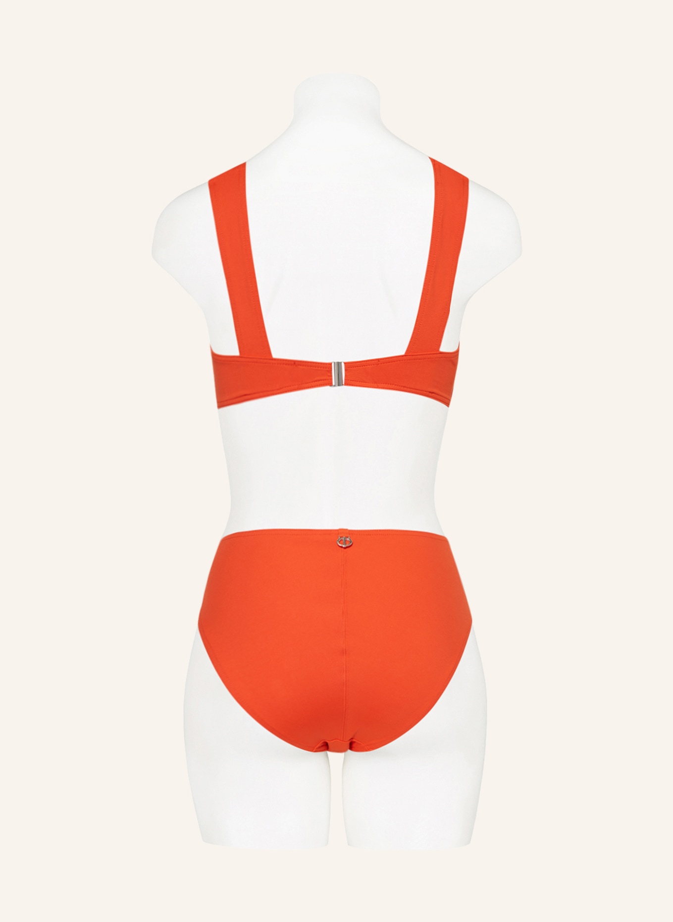 IODUS Bralette bikini MAIDER, Color: RED (Image 3)