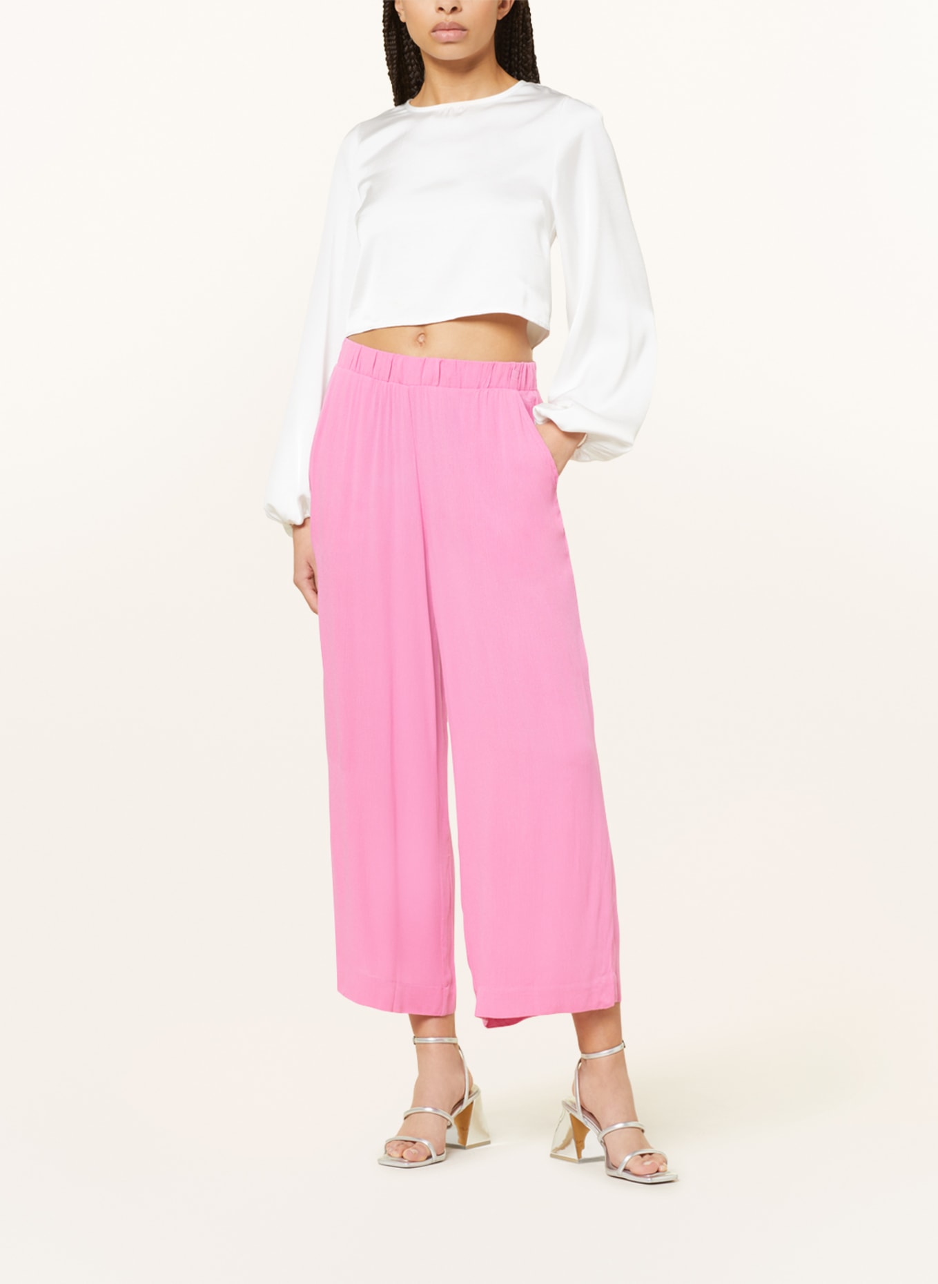 ICHI Culottes IHMARRAKECH, Color: PINK (Image 2)