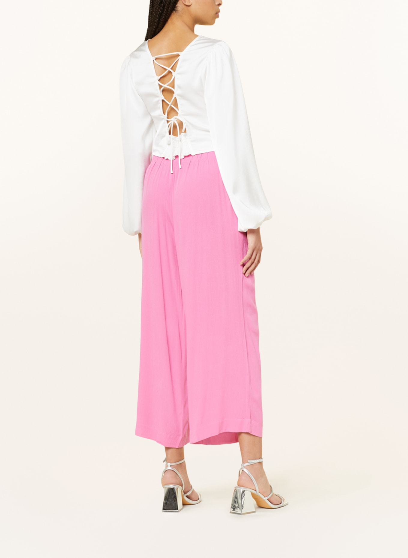 ICHI Culottes IHMARRAKECH, Color: PINK (Image 3)