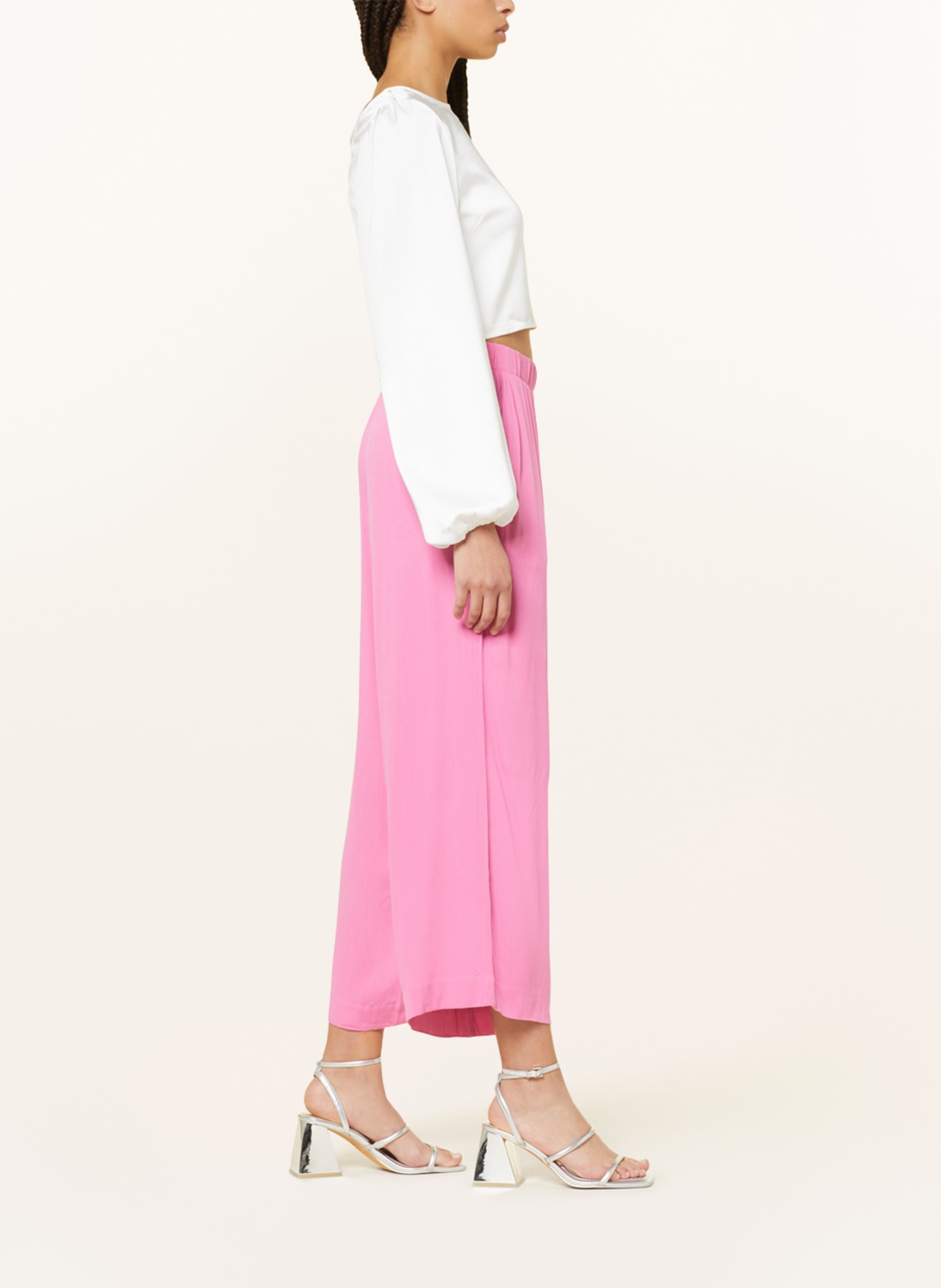 ICHI Culottes IHMARRAKECH, Color: PINK (Image 4)