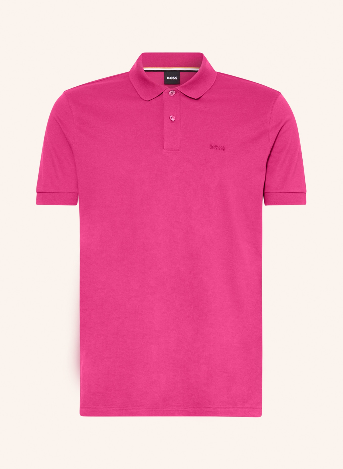 BOSS Piqué-Poloshirt PALLAS Regular Fit, Farbe: PINK (Bild 1)