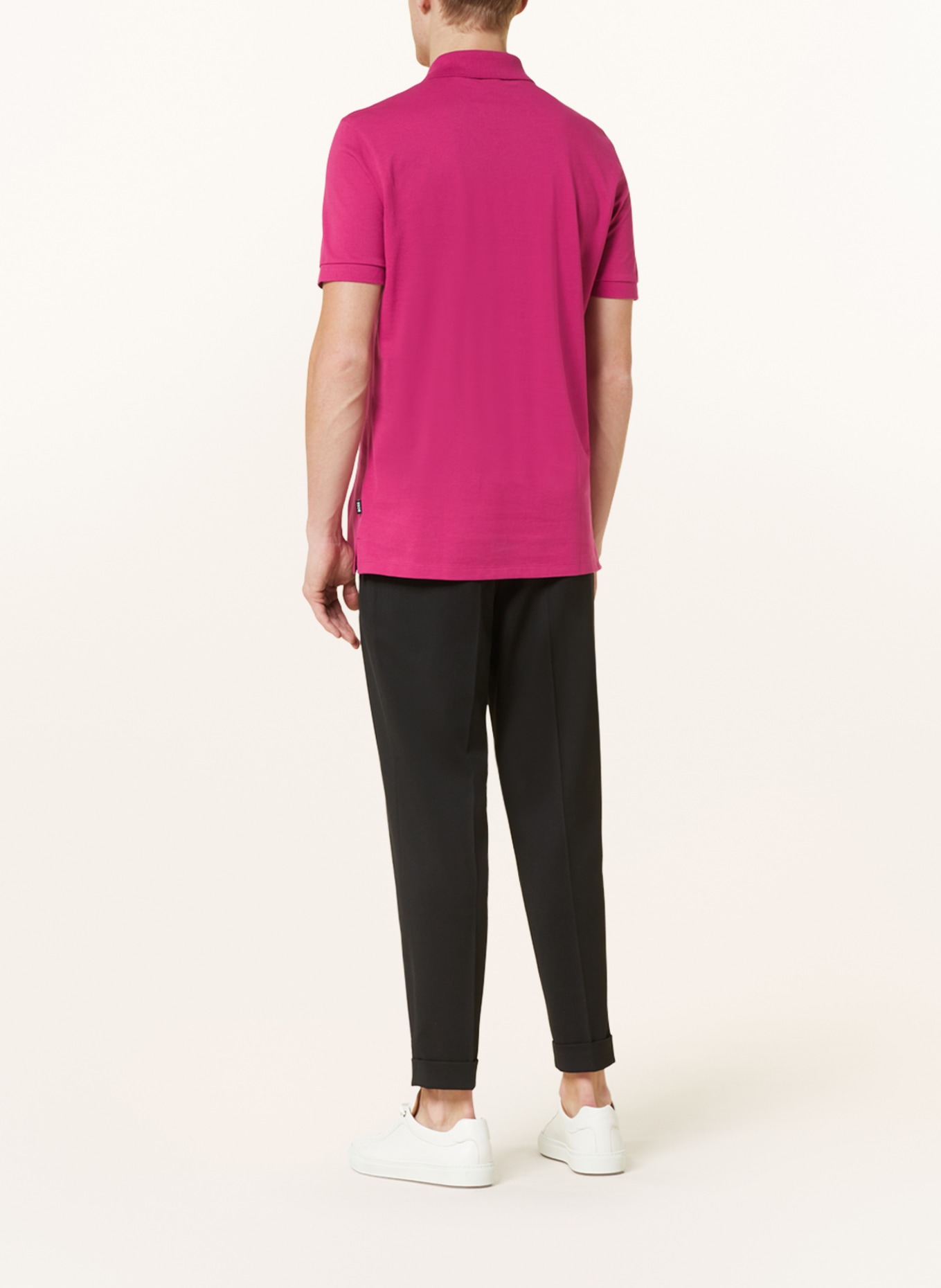 BOSS Piqué-Poloshirt PALLAS Regular Fit, Farbe: PINK (Bild 3)