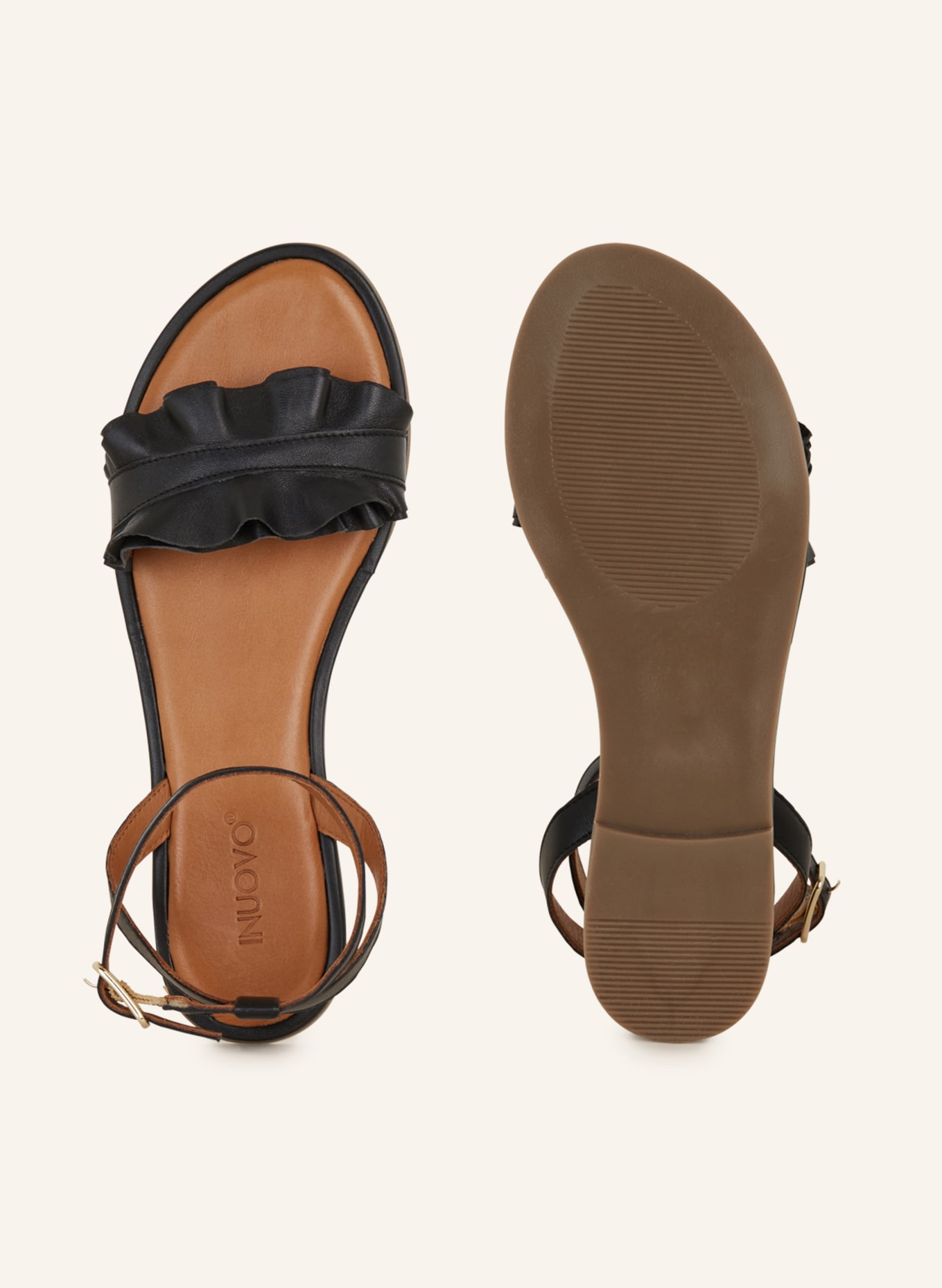 INUOVO Sandals , Color: BLACK (Image 5)
