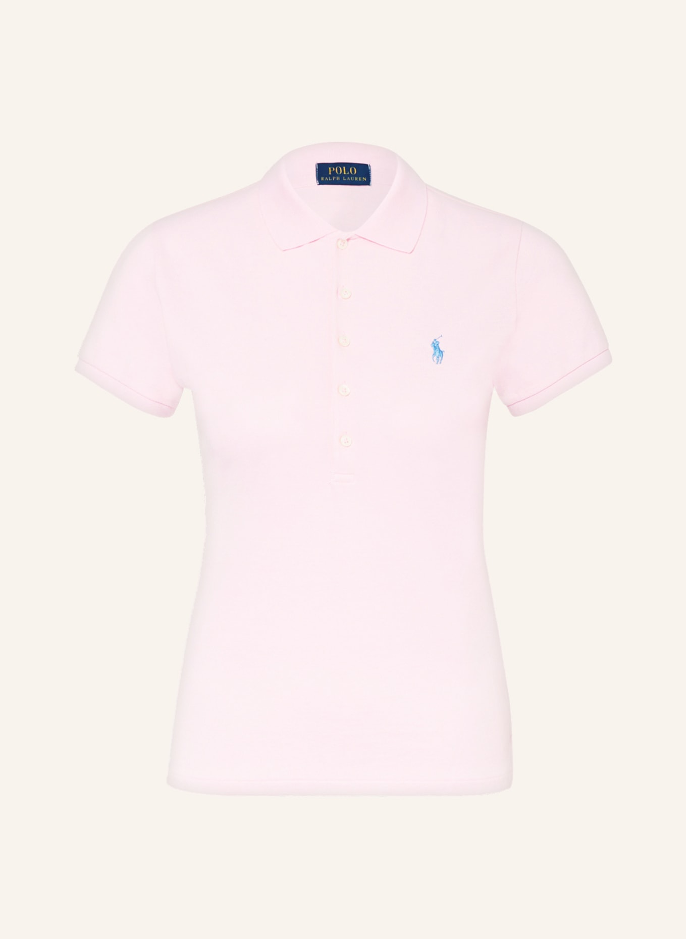 POLO RALPH LAUREN Piqué-Poloshirt: ROSA