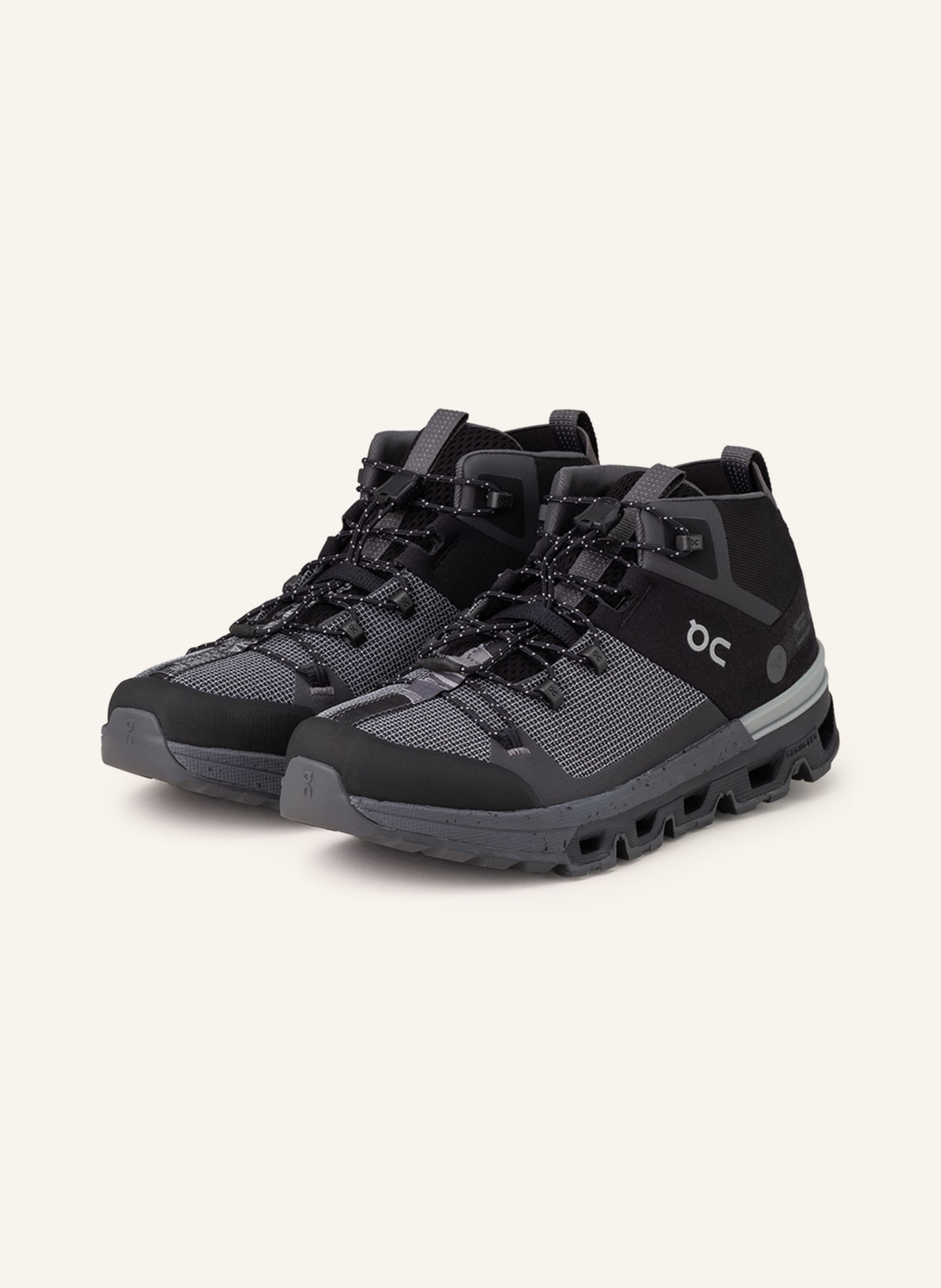 On Multifunctional shoes CLOUDTRAX, Color: BLACK/ DARK GRAY (Image 1)