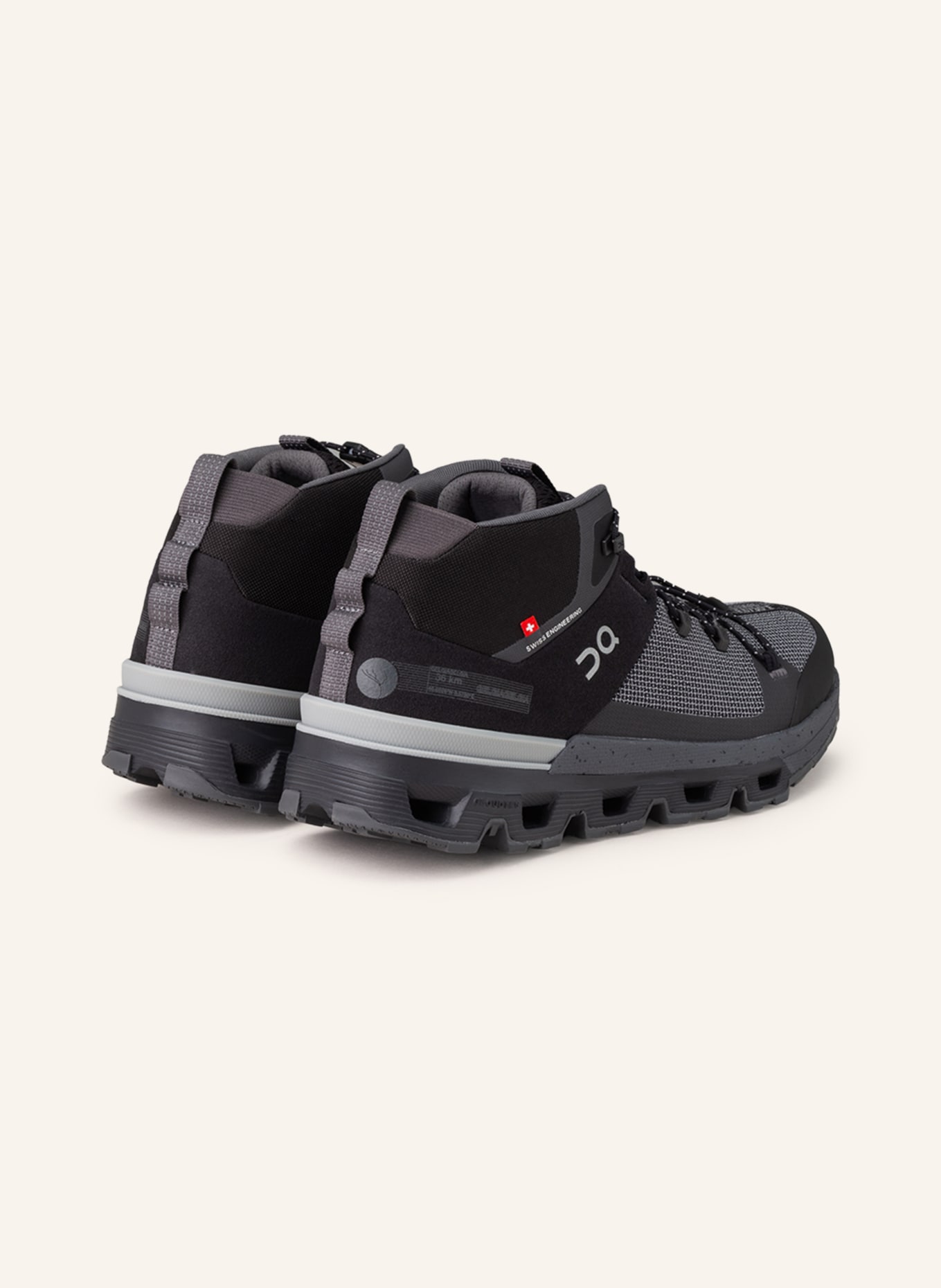 On Multifunctional shoes CLOUDTRAX, Color: BLACK/ DARK GRAY (Image 2)