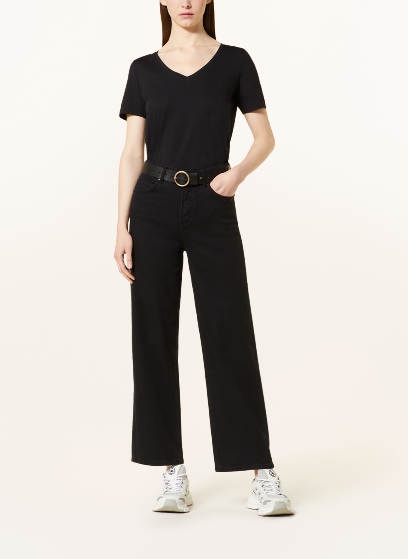 Marc O'Polo T-shirt, Color: BLACK (Image 2)