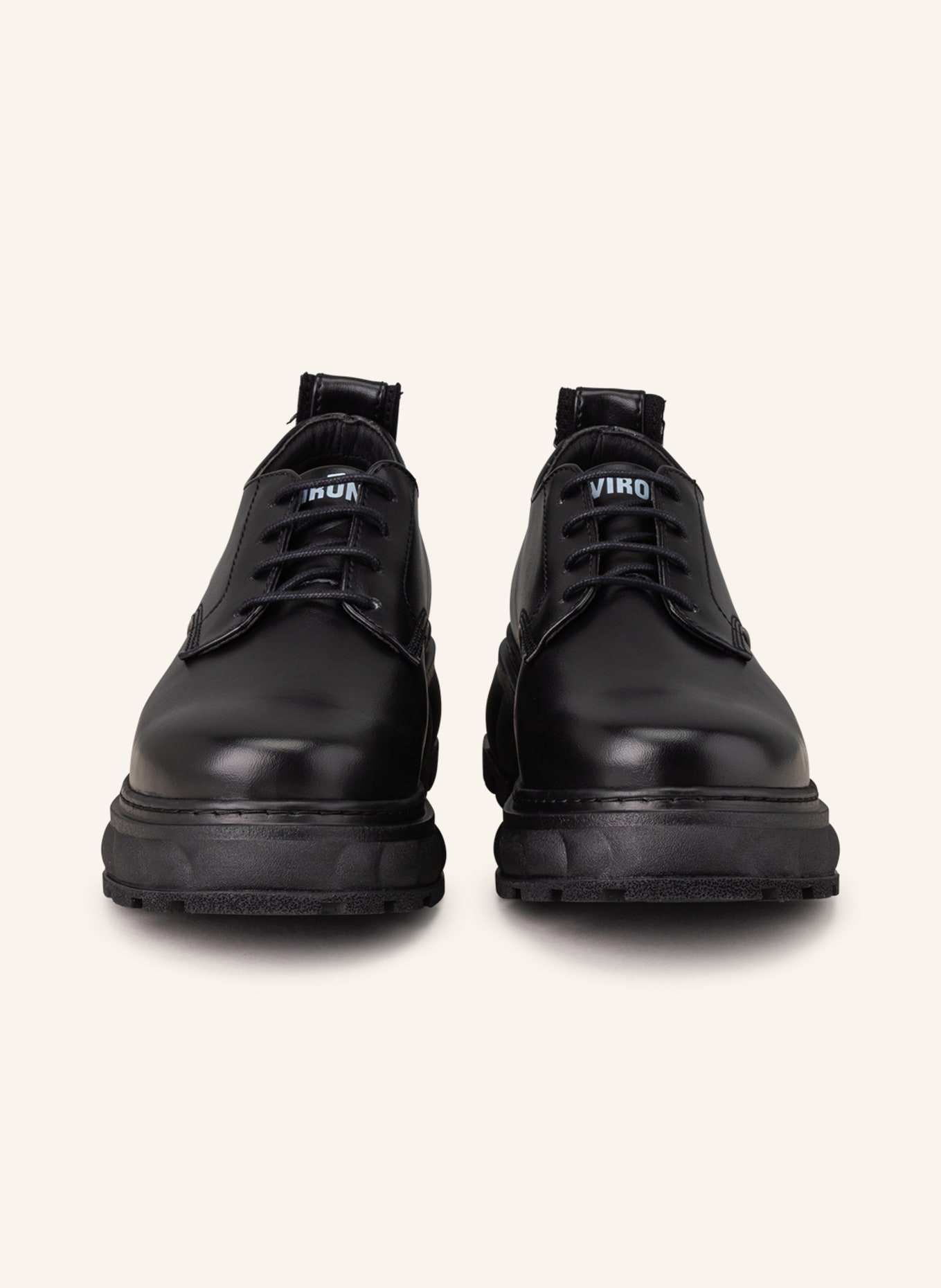 VIRÒN Lace-up shoes DERBY APPLESKIN, Color: BLACK (Image 3)