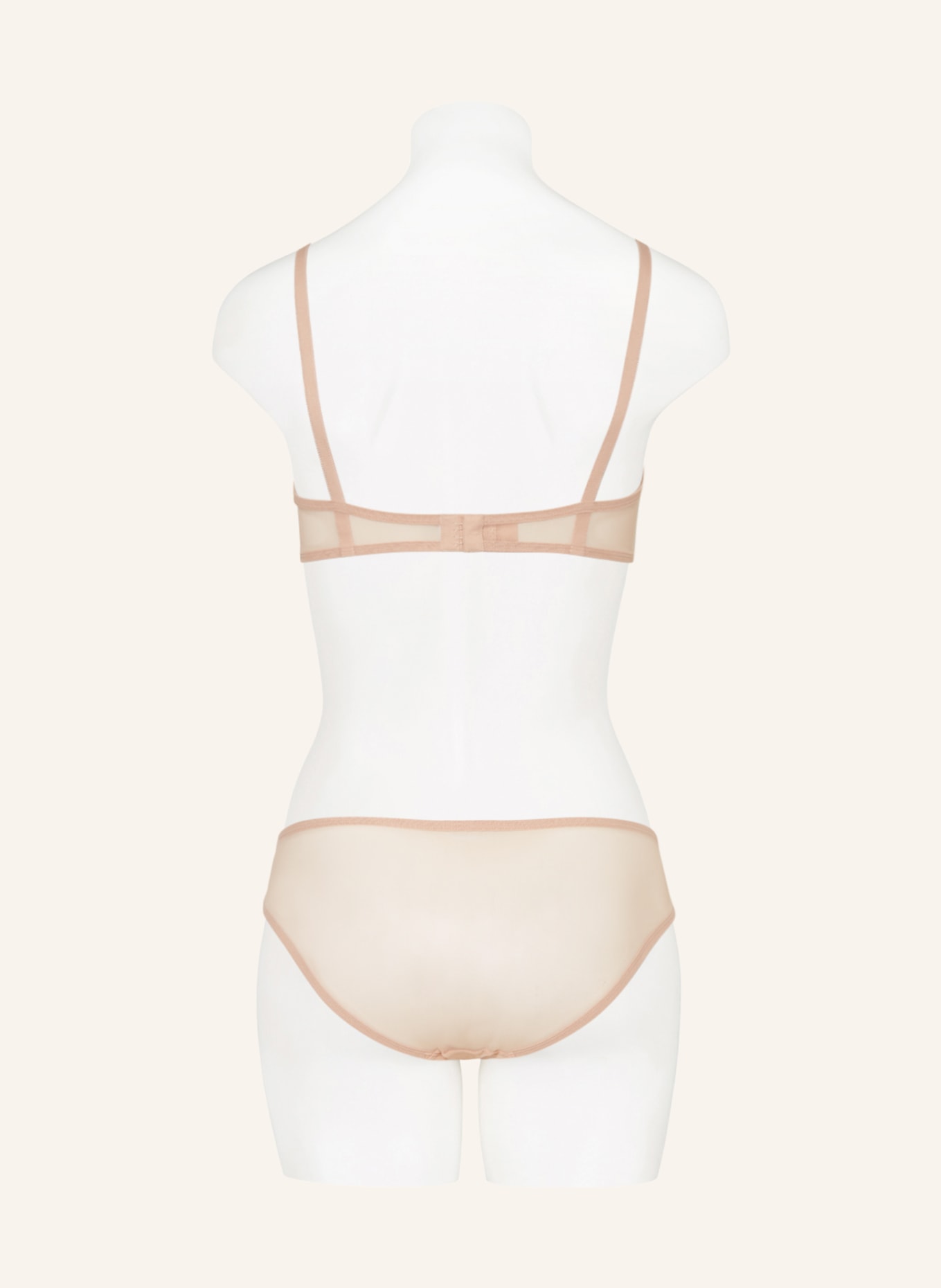 ERES Biustonosz z fiszbinami EDEN: CIELISTY