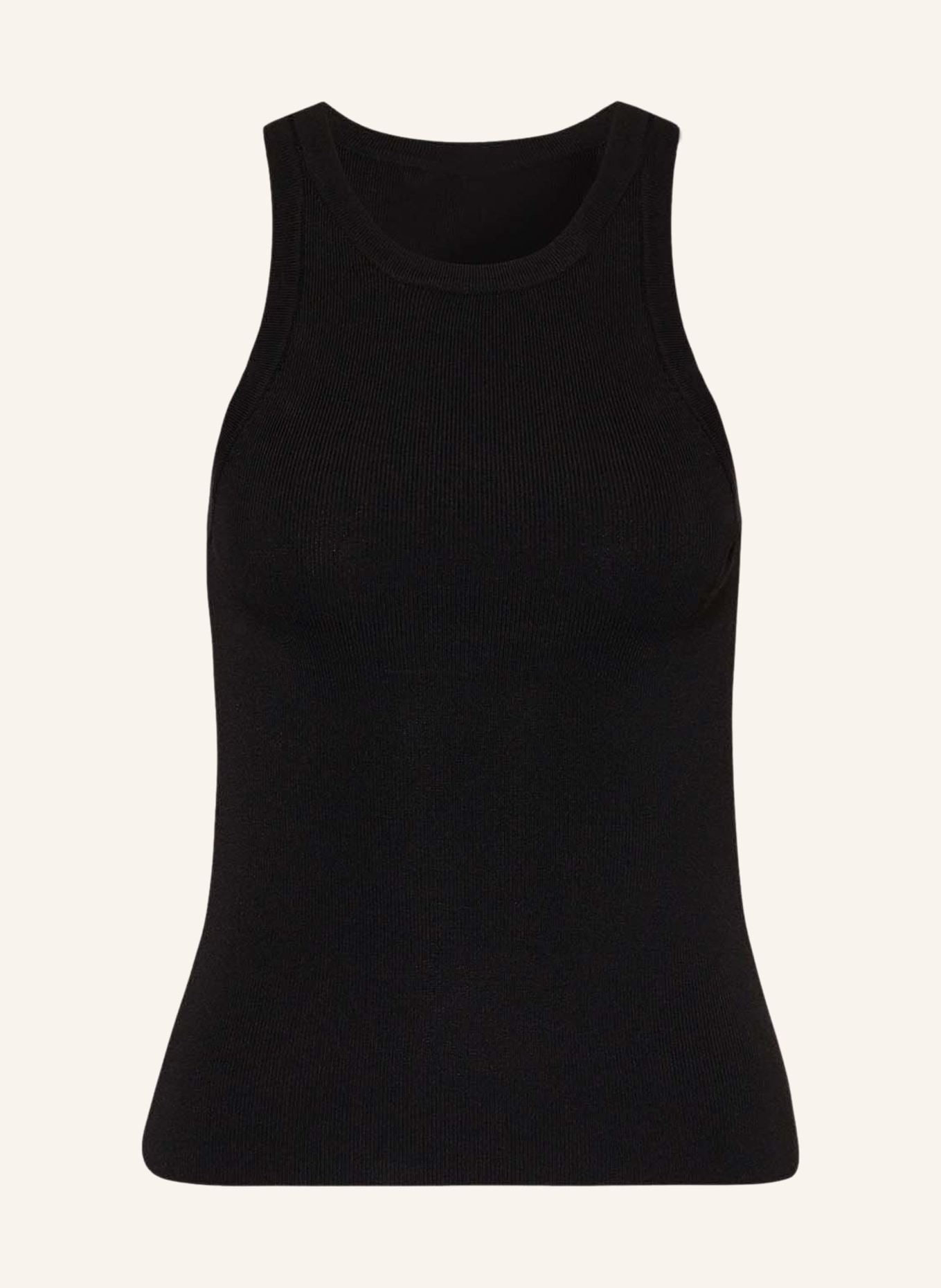 NEO NOIR Knit top WILLY, Color: BLACK (Image 1)