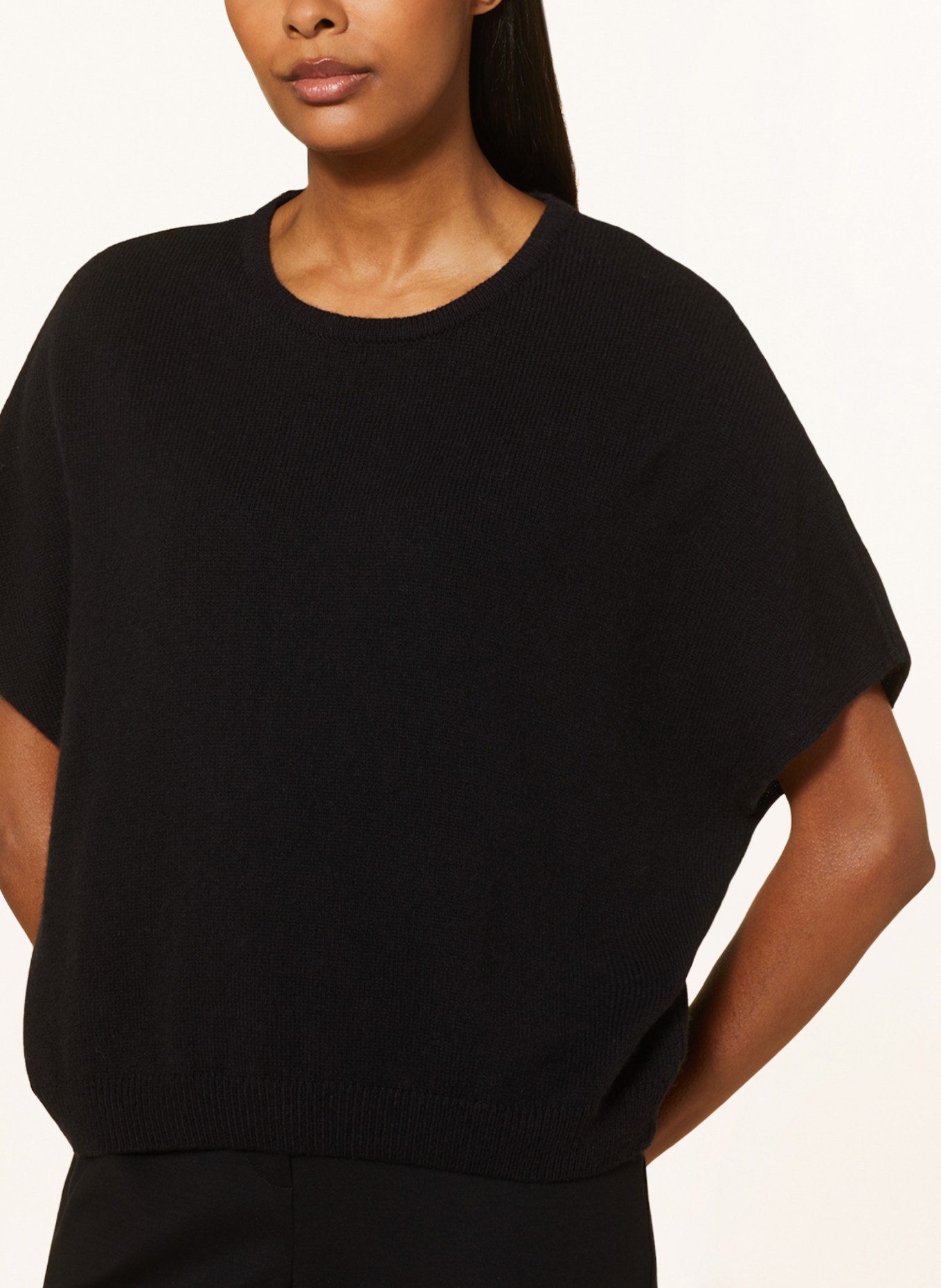 LANIUS Sweater vest , Color: BLACK (Image 4)