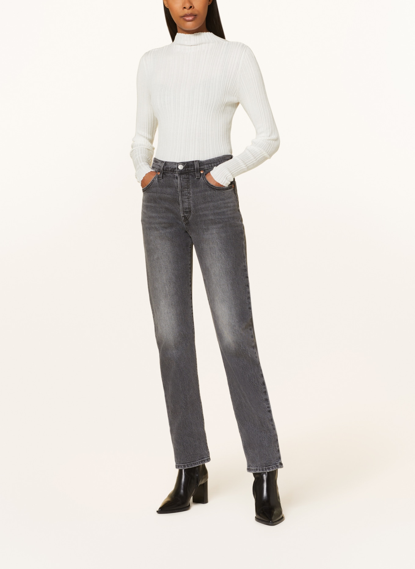 LANIUS Sweater , Color: WHITE (Image 2)