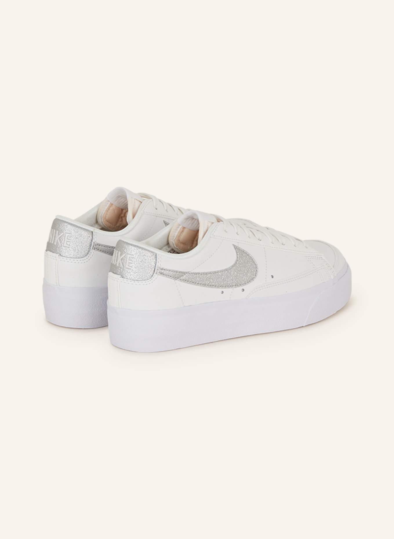 Nike Sneakers BLAZER LOW, Color: WHITE (Image 2)