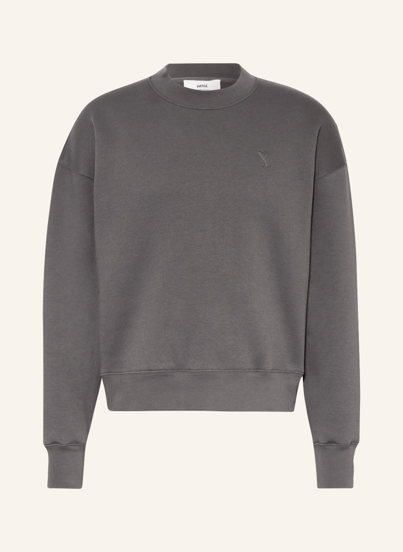 AMI PARIS Sweatshirt in dark gray