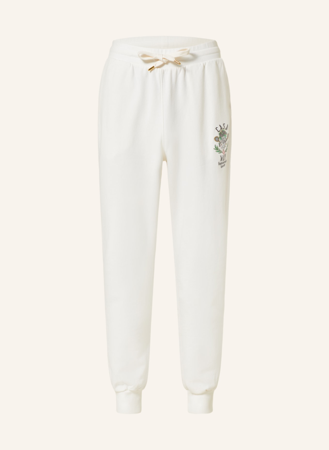 Casablanca Sweatpants, Color: WHITE(Image null)
