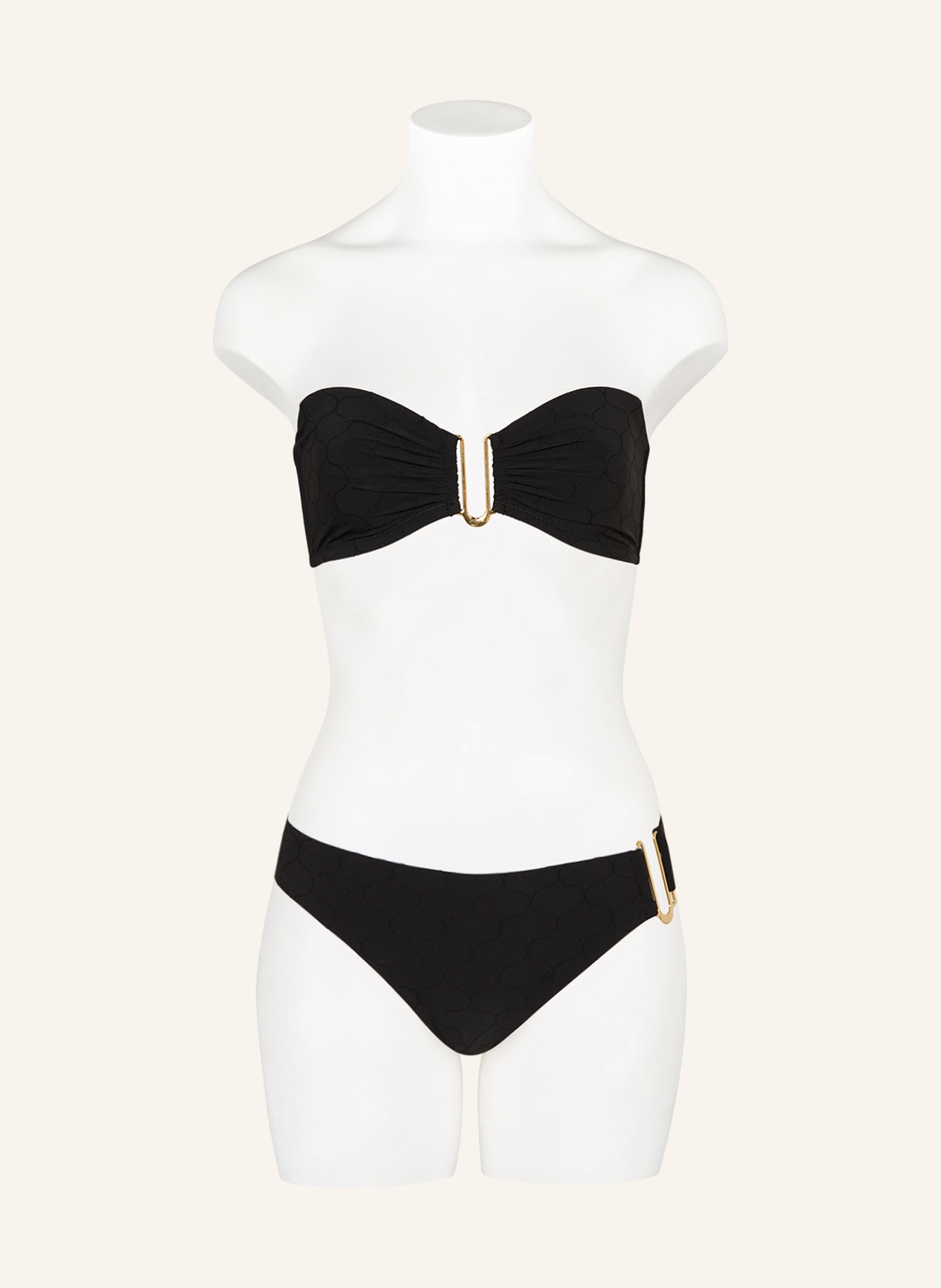 CHANTELLE Bralette-Bikini-Top GLOW, Farbe: SCHWARZ (Bild 4)