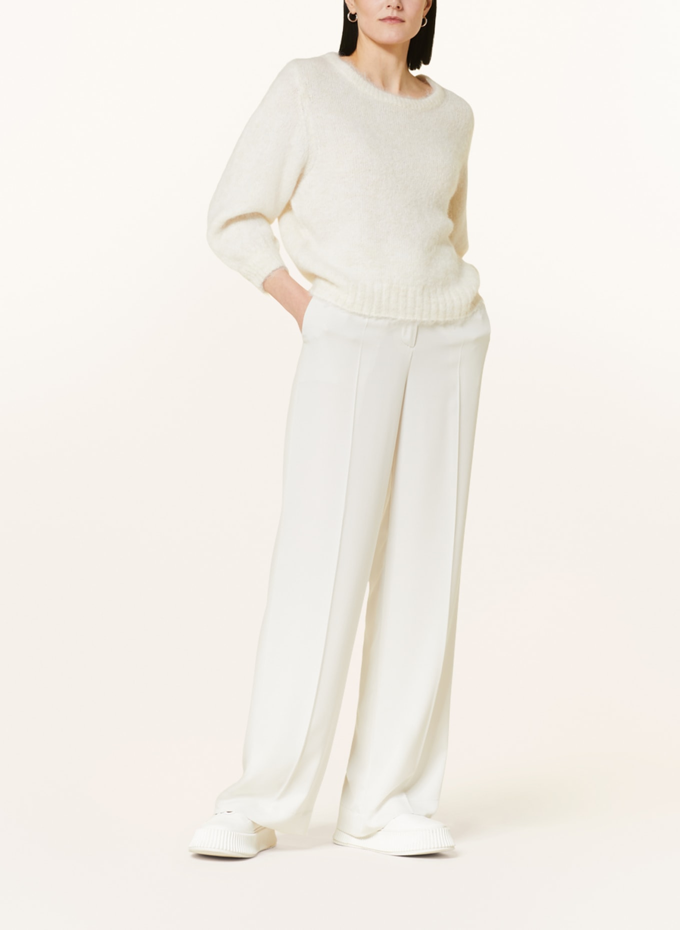 American Vintage Pullover mit Alpaka , Farbe: ECRU (Bild 2)