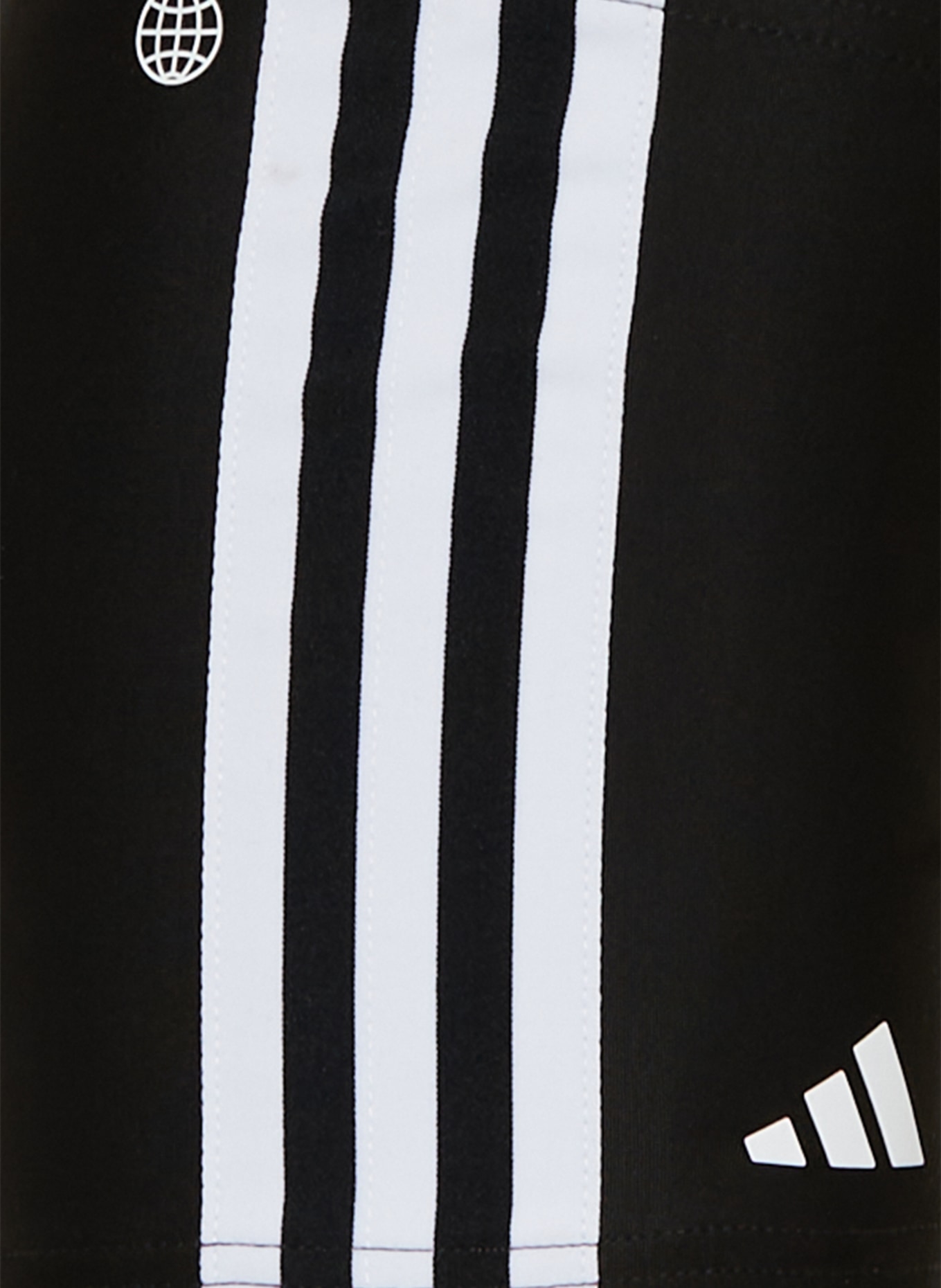 adidas Badehose CLASSIC 3-STREIFEN, Farbe: SCHWARZ/ WEISS (Bild 3)
