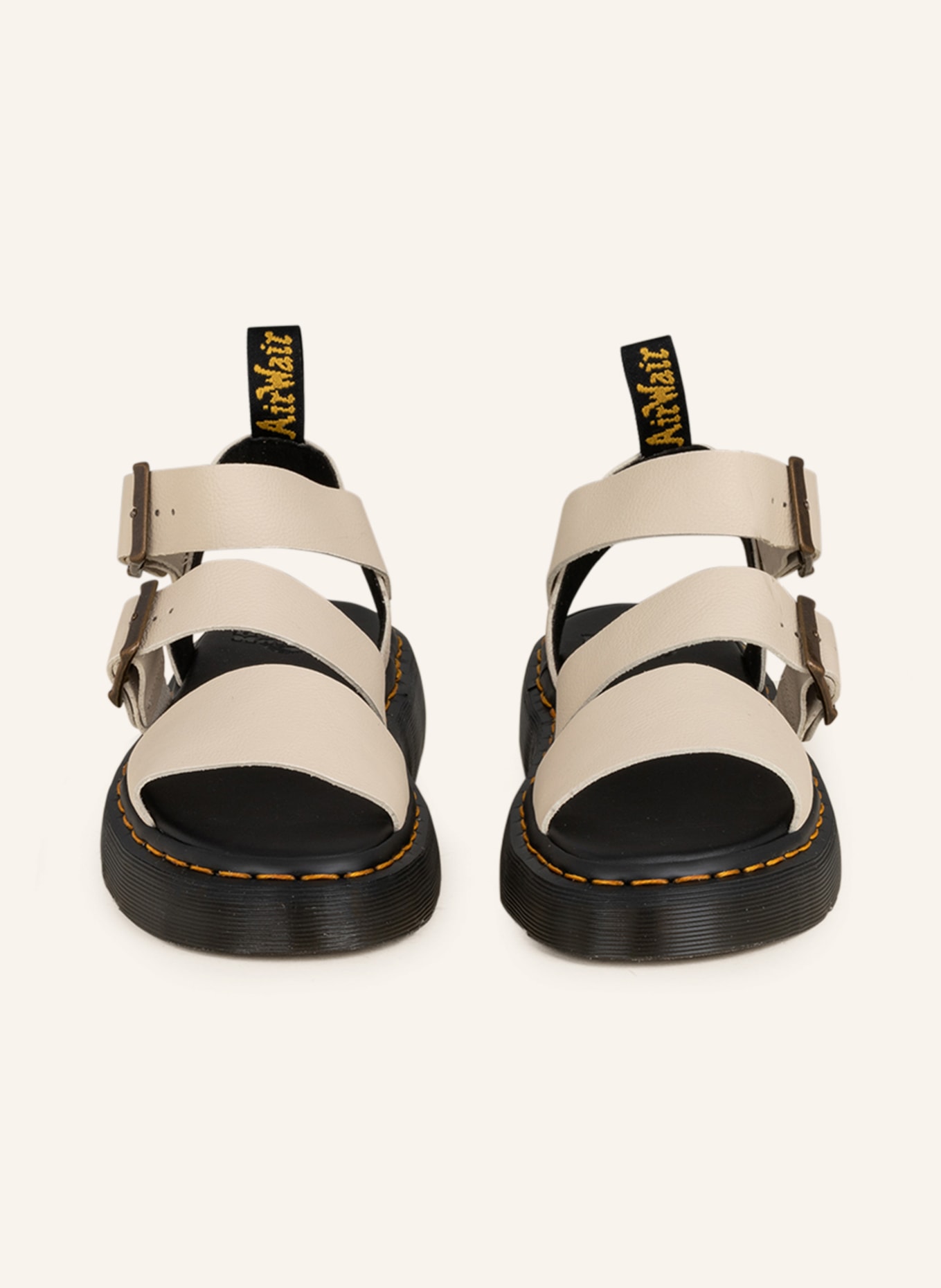 Dr. Martens Platform sandals GRYPHON QUAD, Color: BEIGE (Image 3)