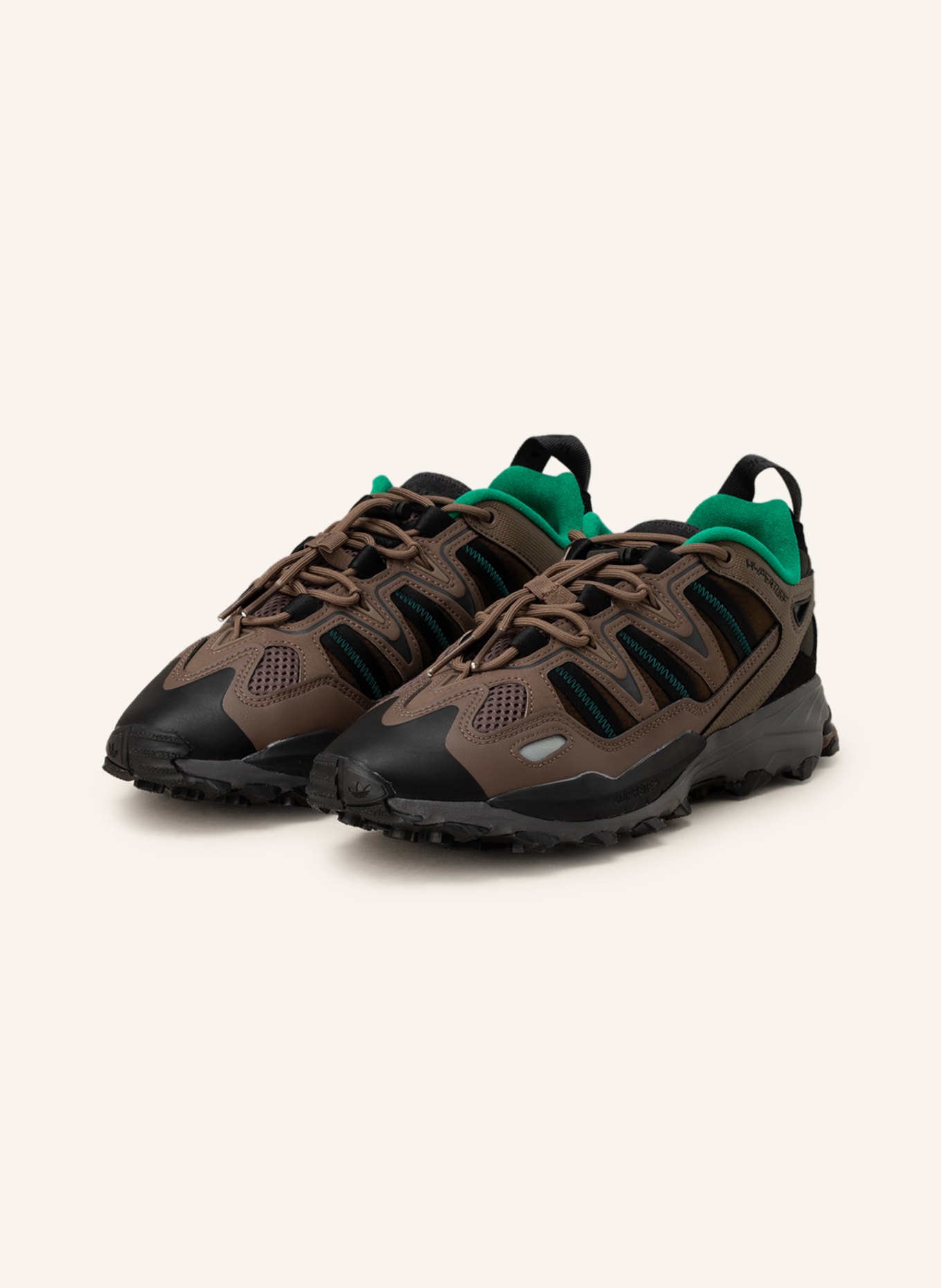 adidas Originals Sneakers HYPERTURF, Color: BROWN/ BLACK (Image 1)
